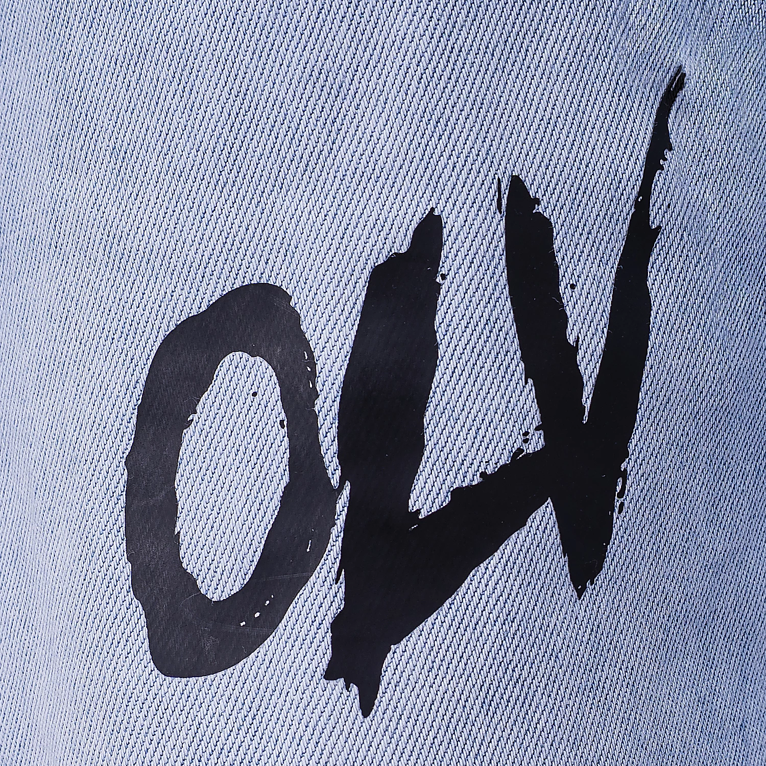 Bedruckte Damenhose OLAVOGA VIVID - Helles Denim