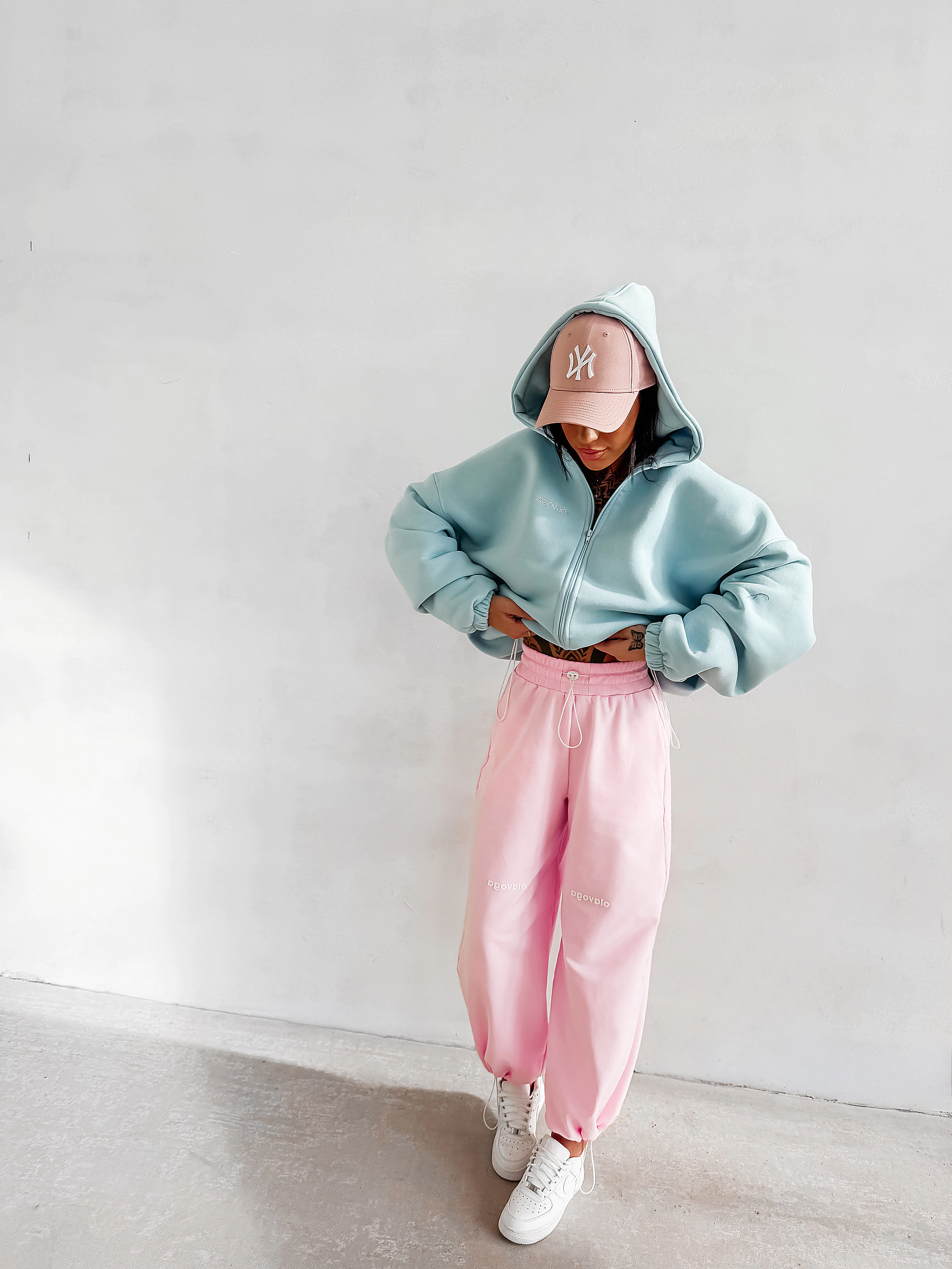 OLAVOGA LASANA Damen-Kapuzenpullover - Blau