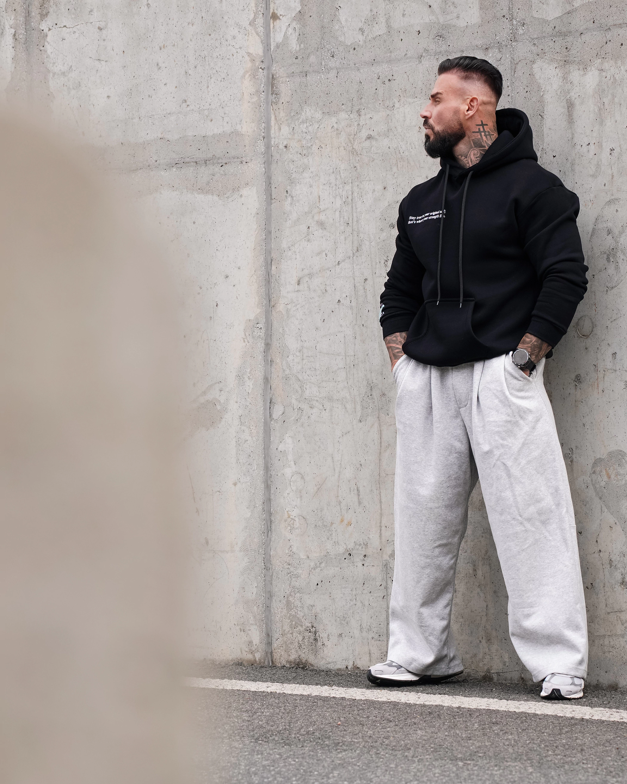 Bluza męska O'la Voga Men EAGLE - Czarny