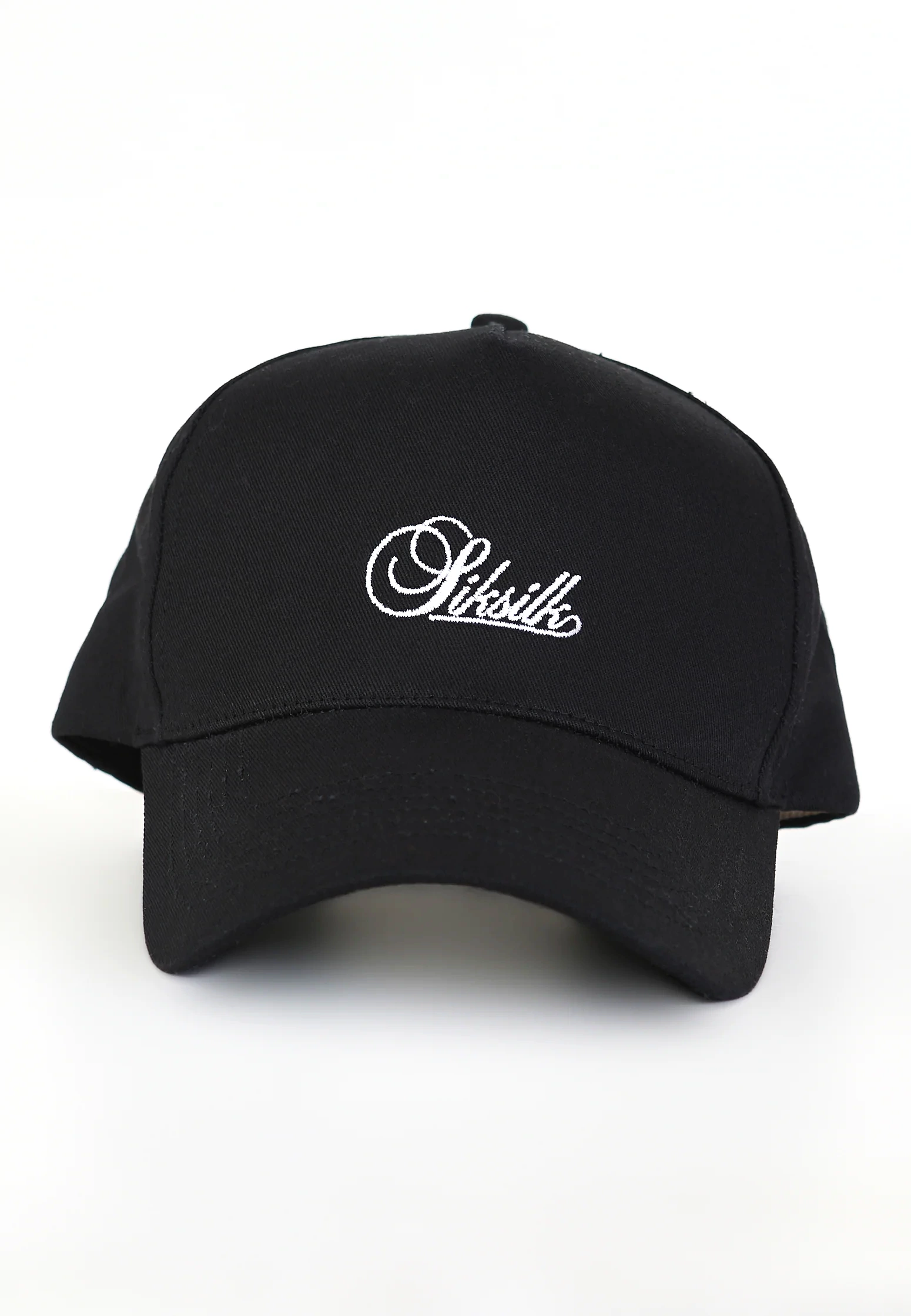 Baseballová čiapka s logom SIKSILK 29639 - Čierna