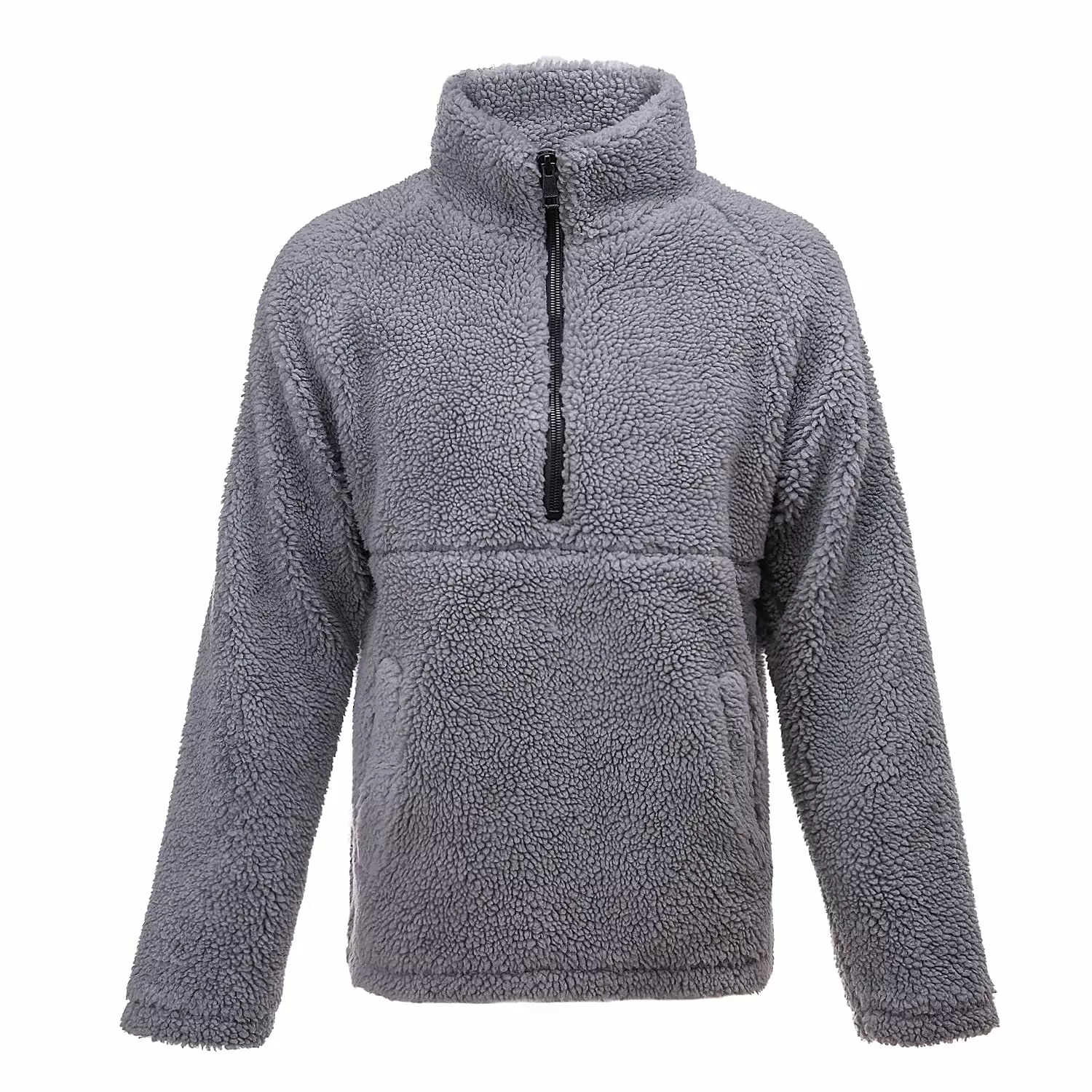 Bluza męska teddy OLAVOGA Men MELLANO - Grafit