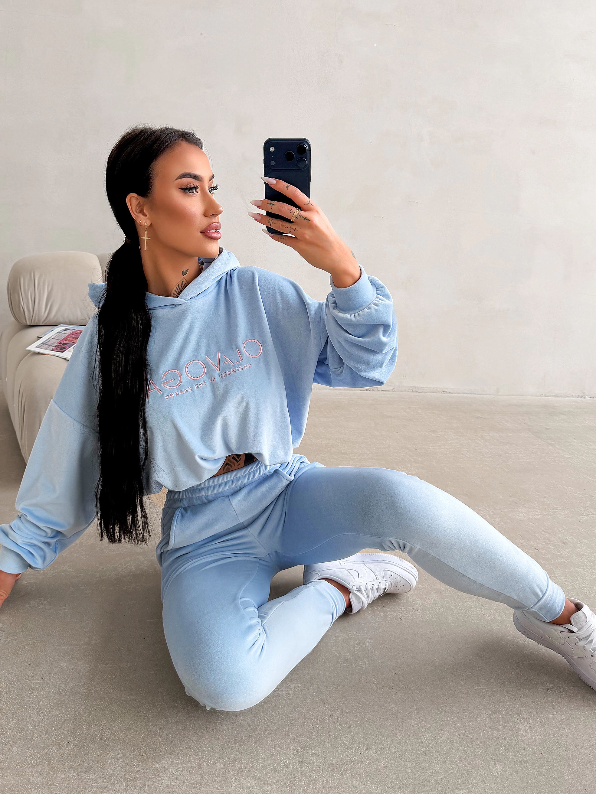 OLAVOGA NEROLI women's tracksuit set - Blue
