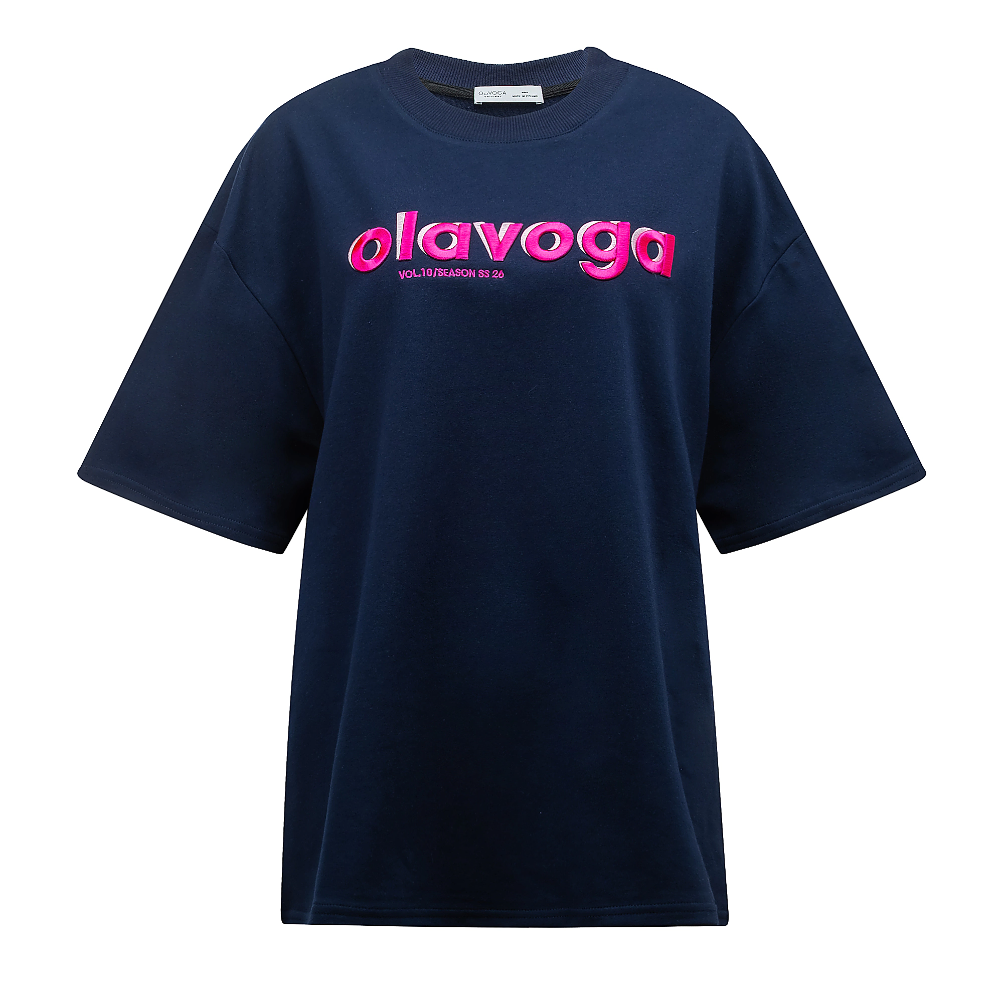 OLAVOGA NIMUE oversize tričko - námornícka modrá