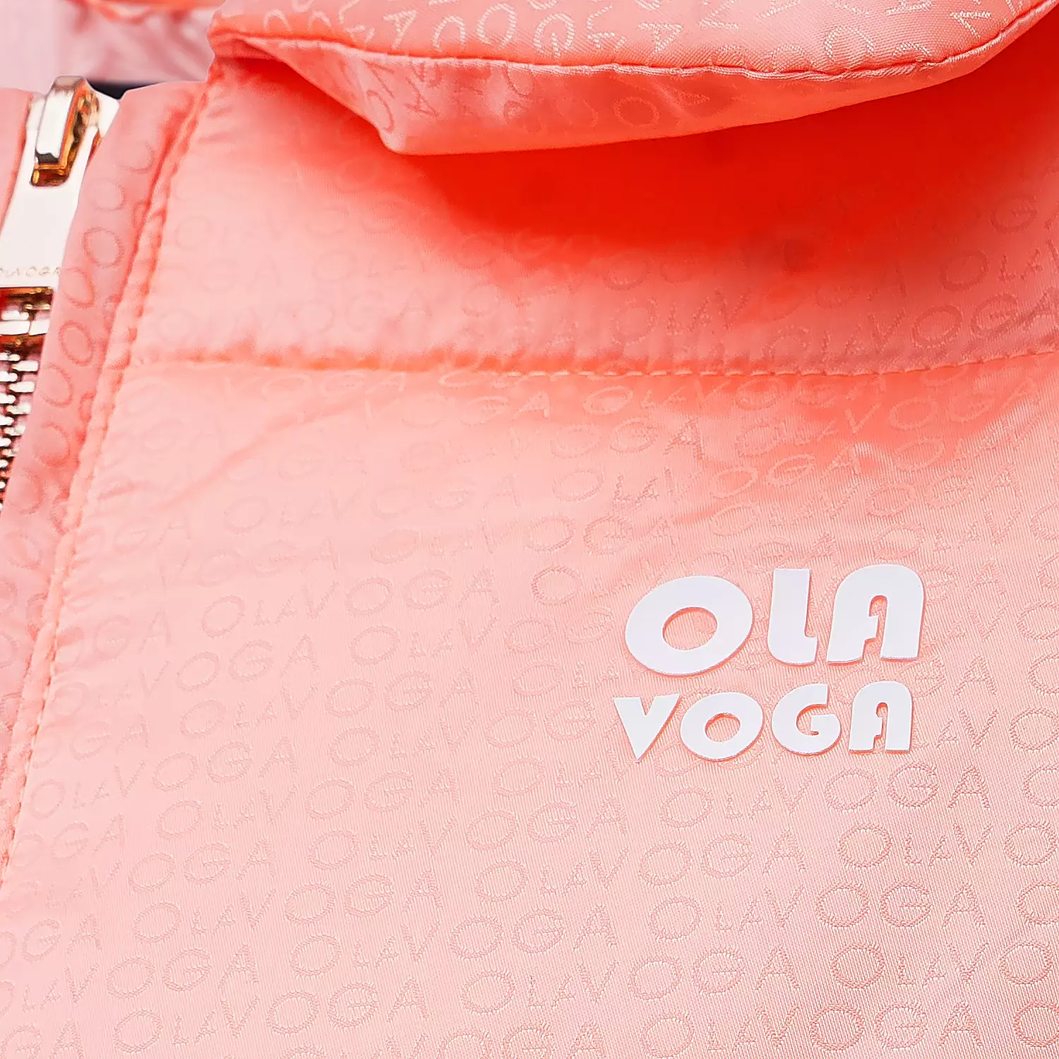 Damen Steppjacke OLAVOGA YUE - Koralle