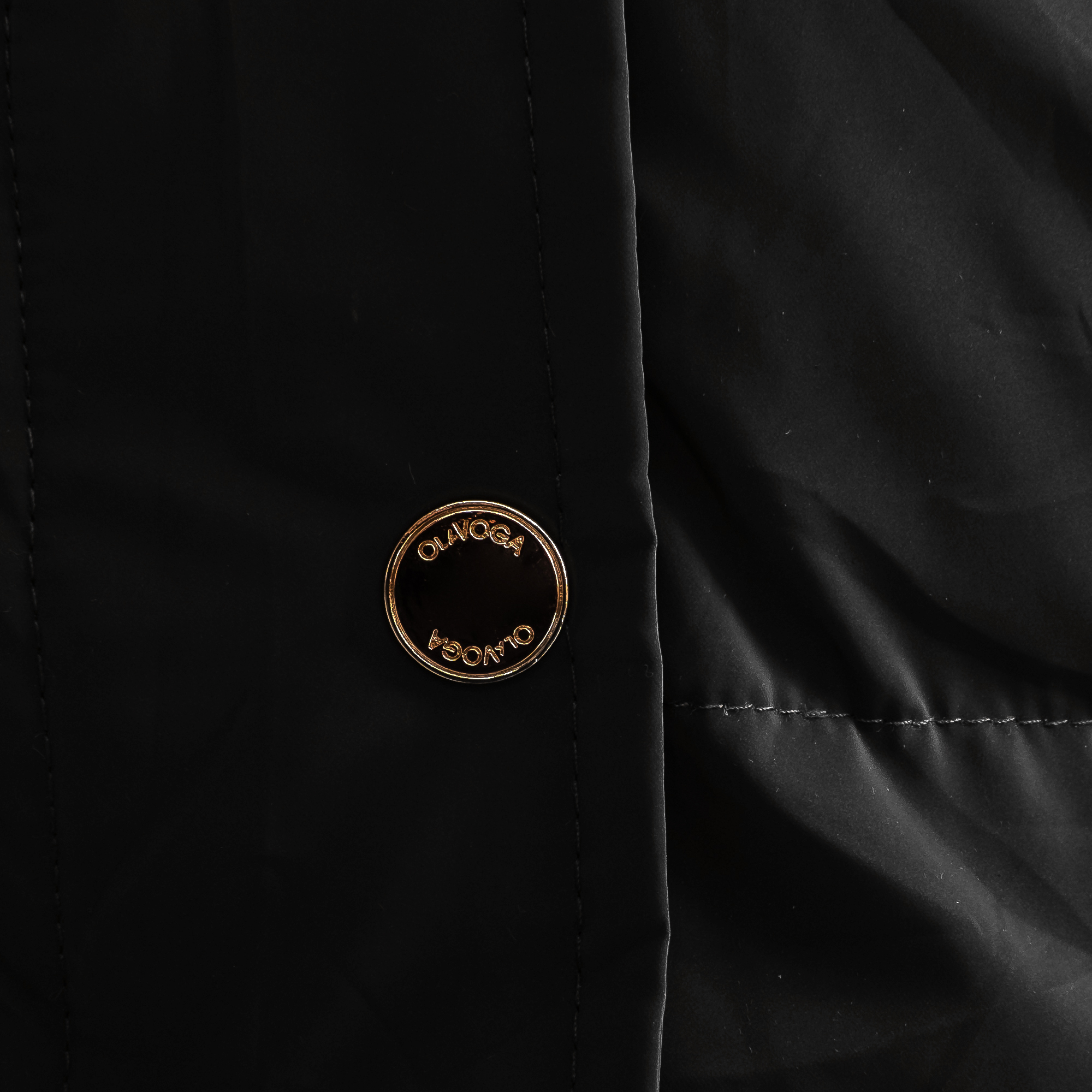 Damen-Kapuzenweste OLAVOGA SIERY - Schwarz