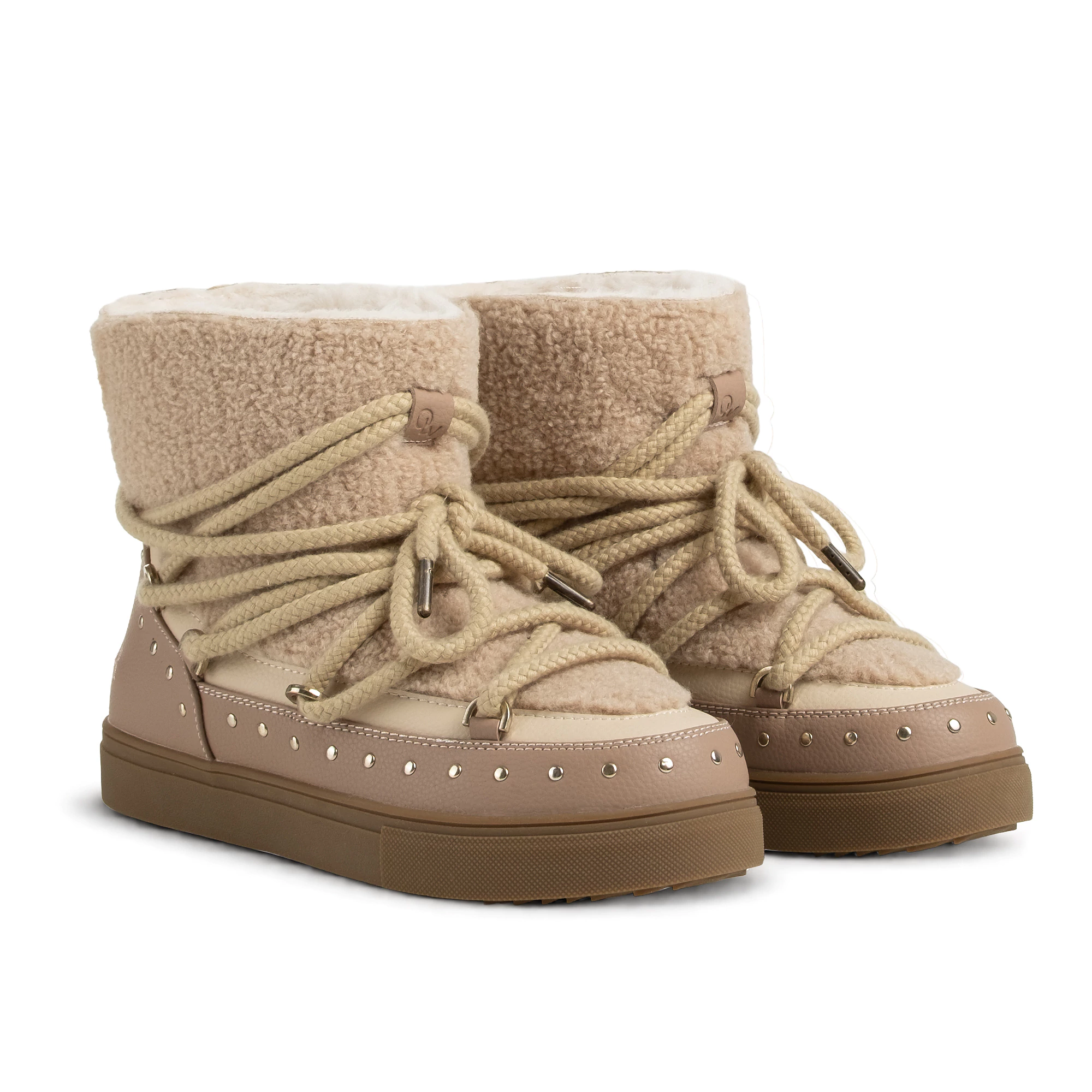 Buty damskie eskimoski OLAVOGA ETNA - Beż