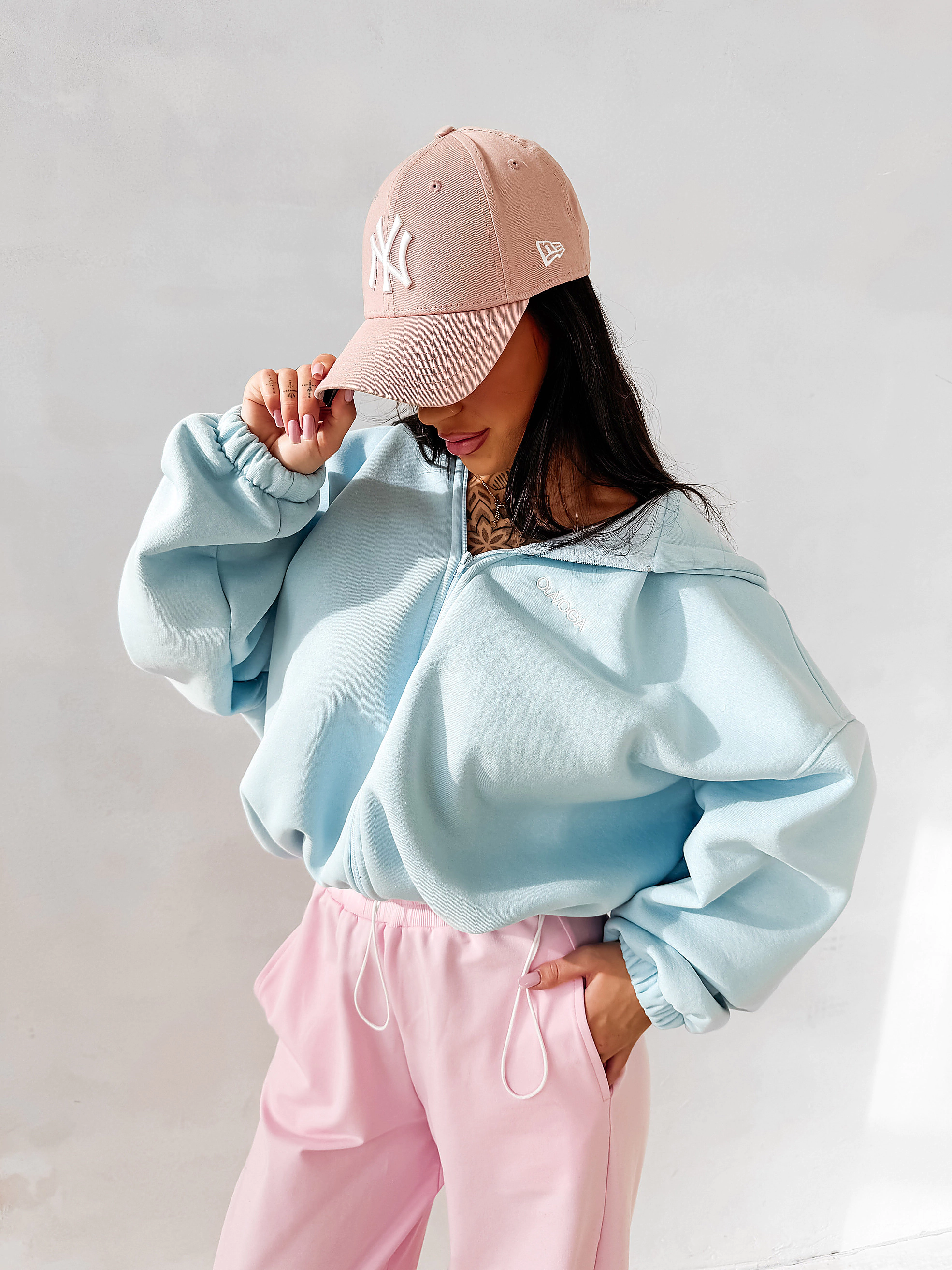 OLAVOGA LASANA Damen-Kapuzenpullover - Blau