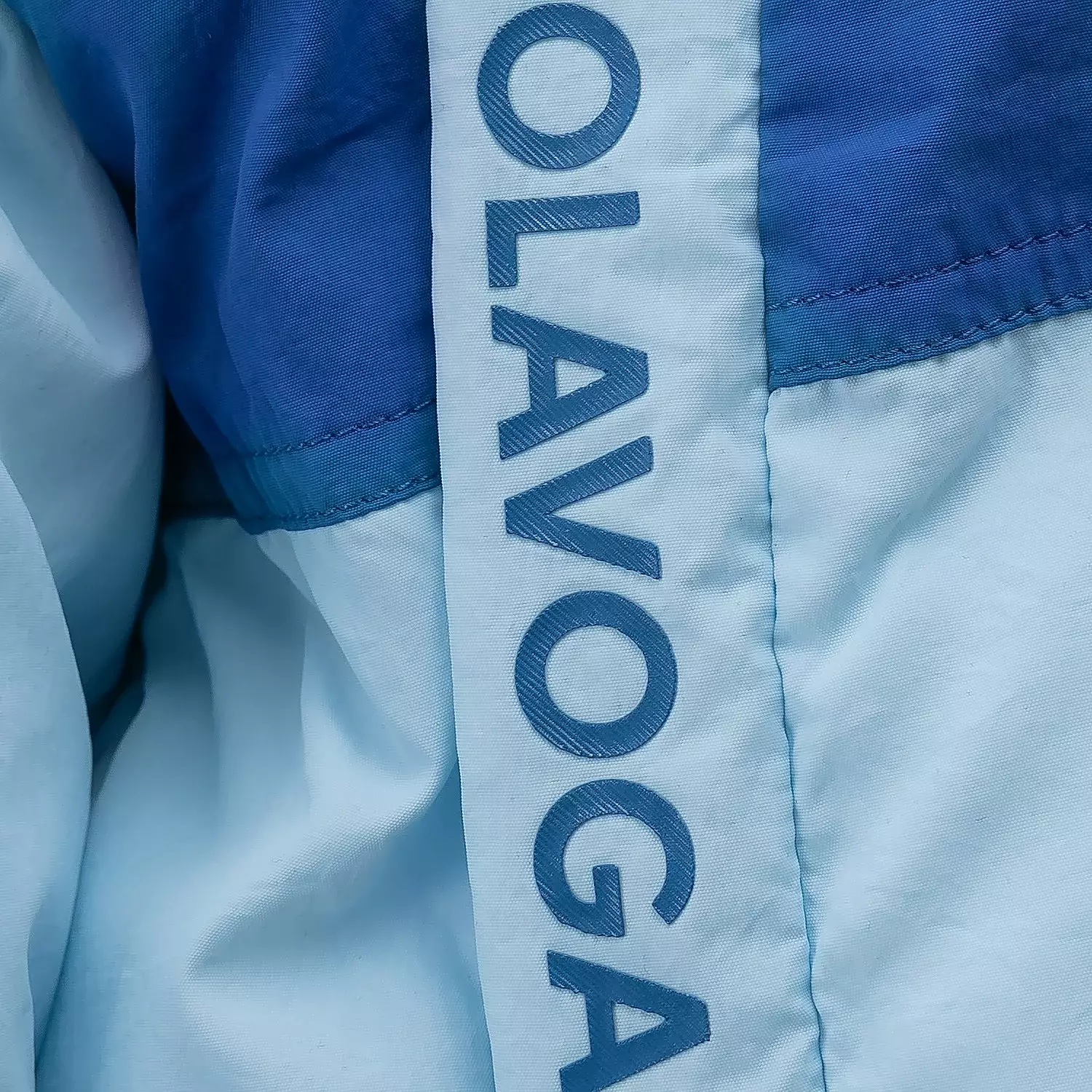 Kurze Damen-Steppjacke OLAVOGA KIAR - Indigo