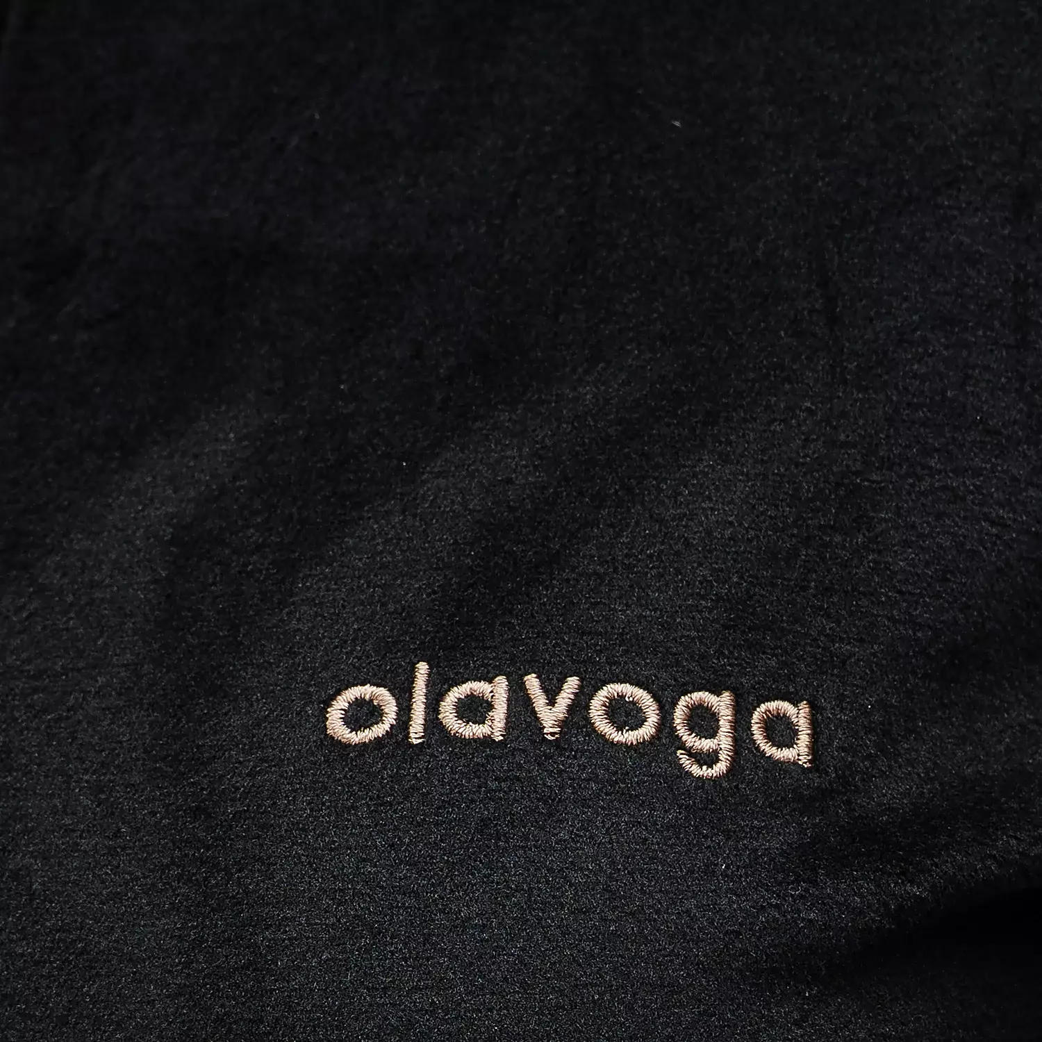 Dámský velurový overal OLAVOGA CRYSTAL FLARE - černý