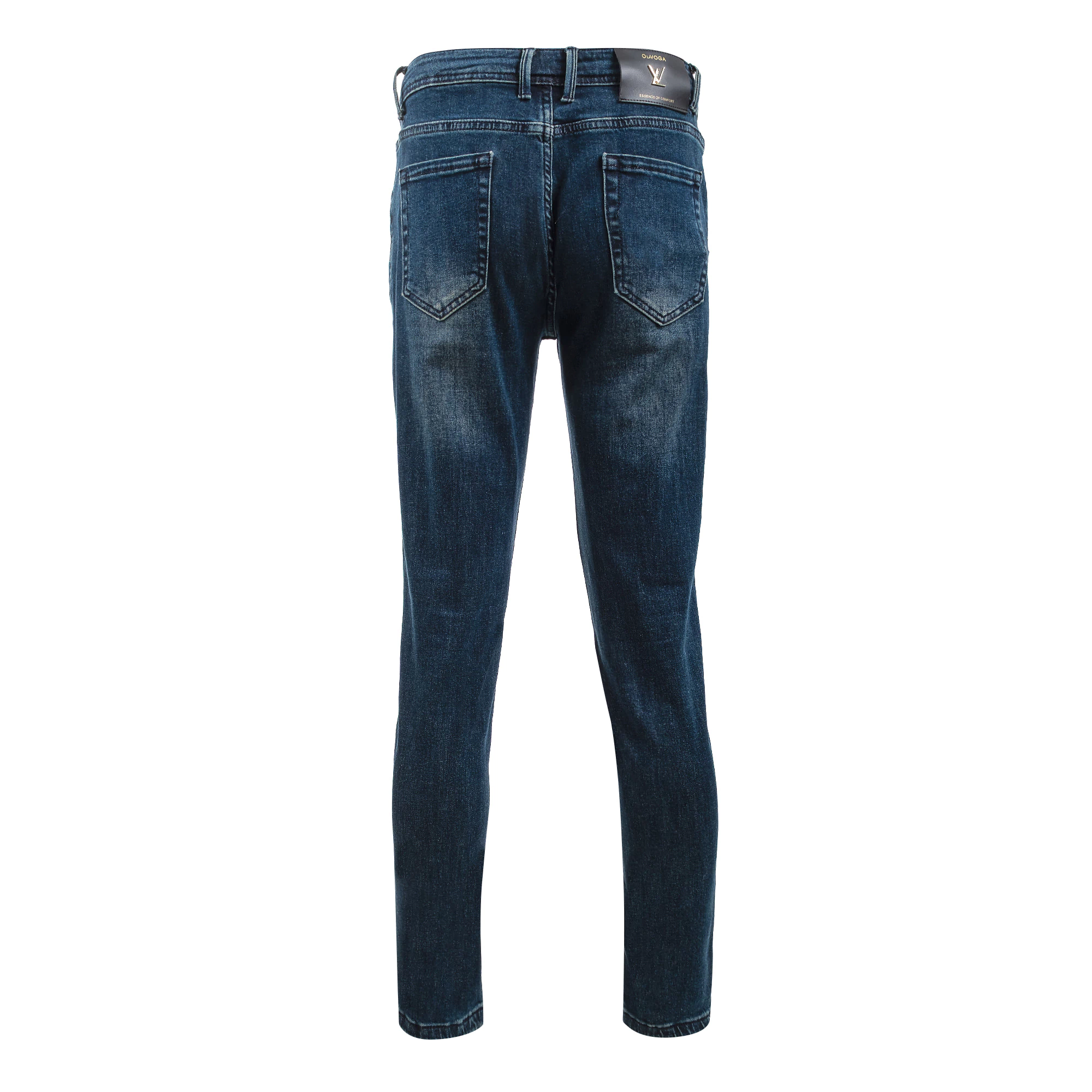 Herren-Denimhose OLAVOGA Men CORE - Blau