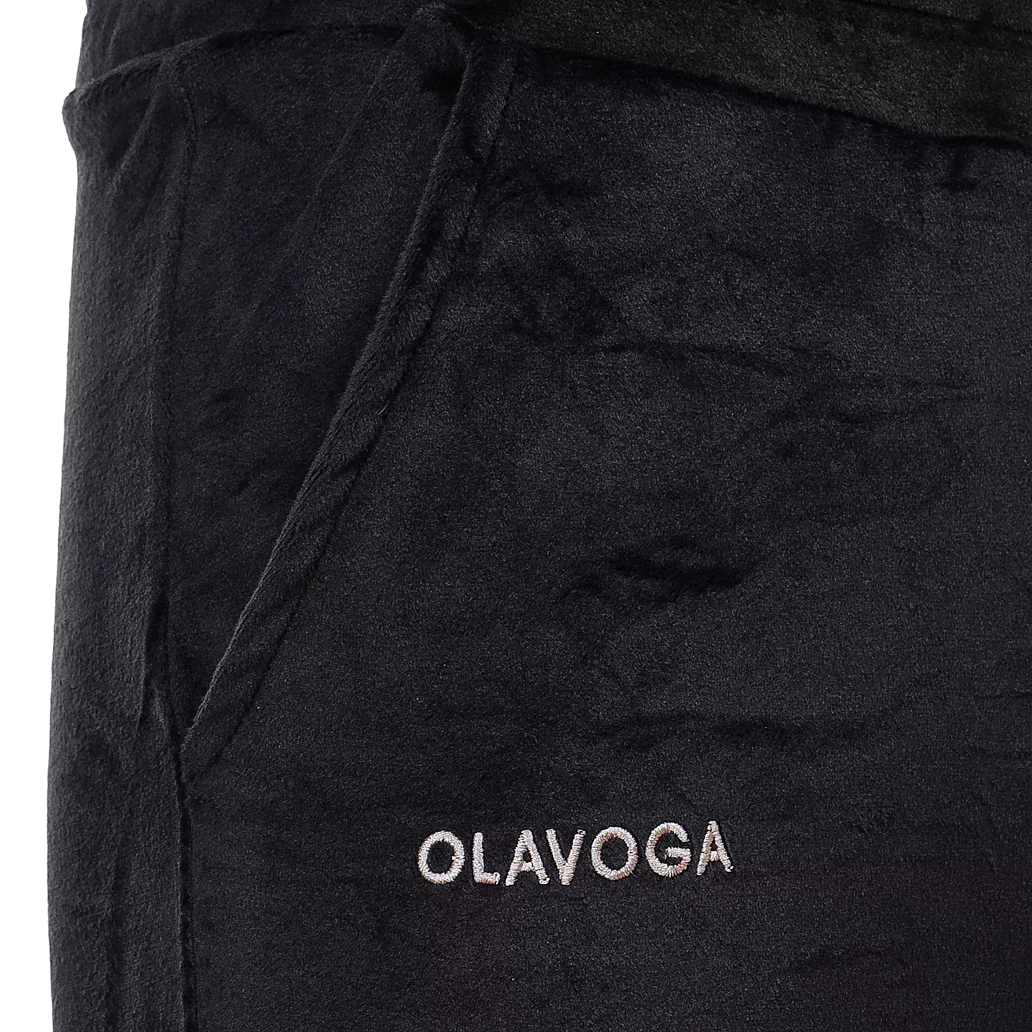 Ladies' velour set OLAVOGA VELVET ASH MEN - Black