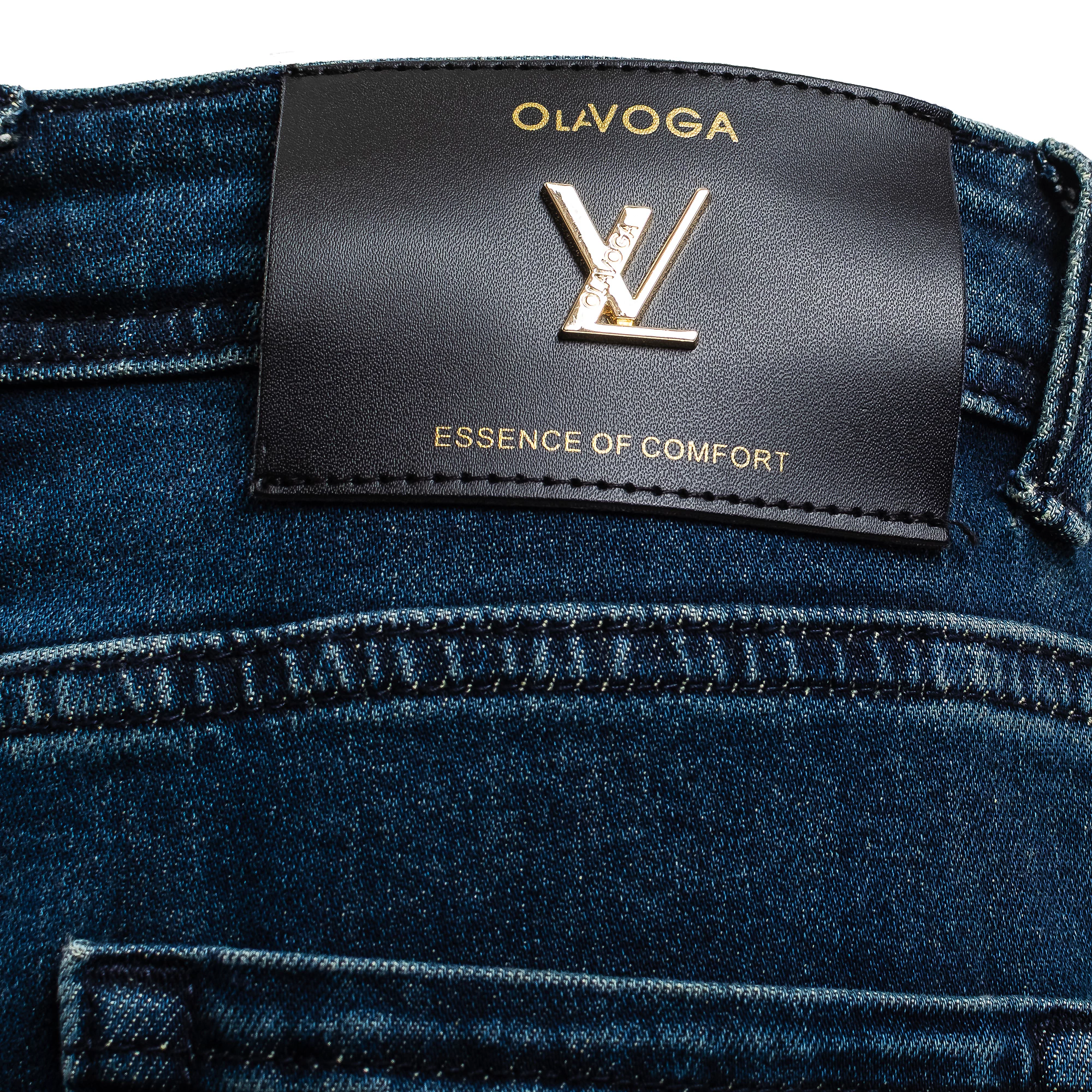 Herren-Denimhose OLAVOGA Men CORE - Blau