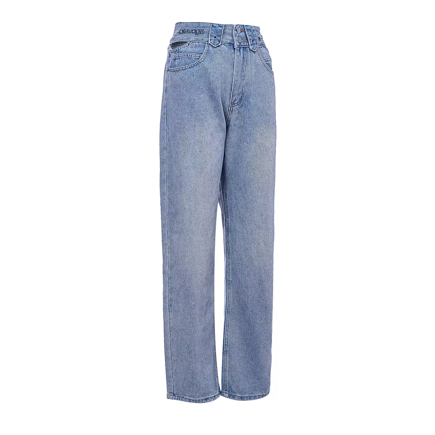 OLAVOGA EREDU women's denim trousers - Blue