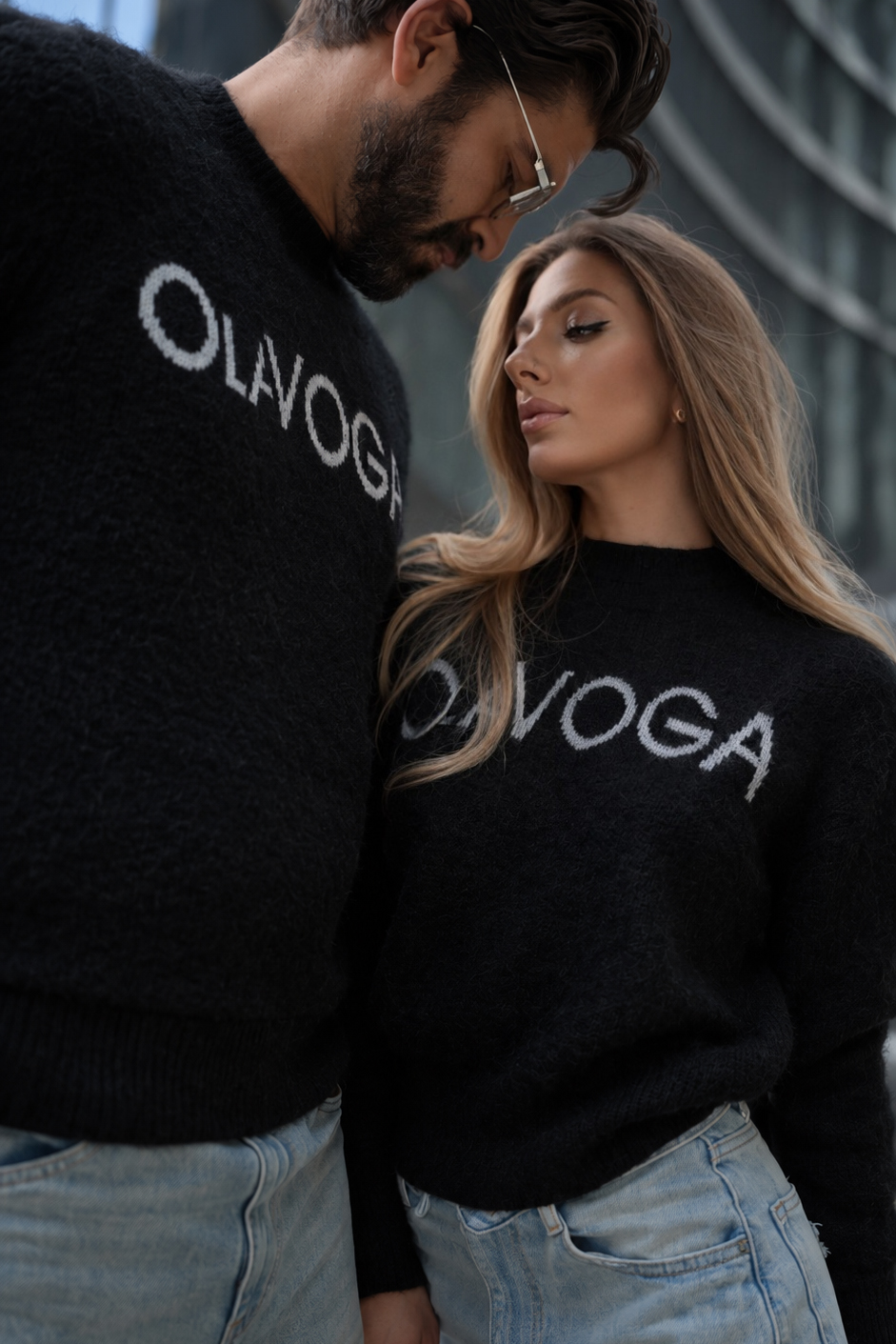 Men's jumper OLAVOGA Men VILA MEN - Black