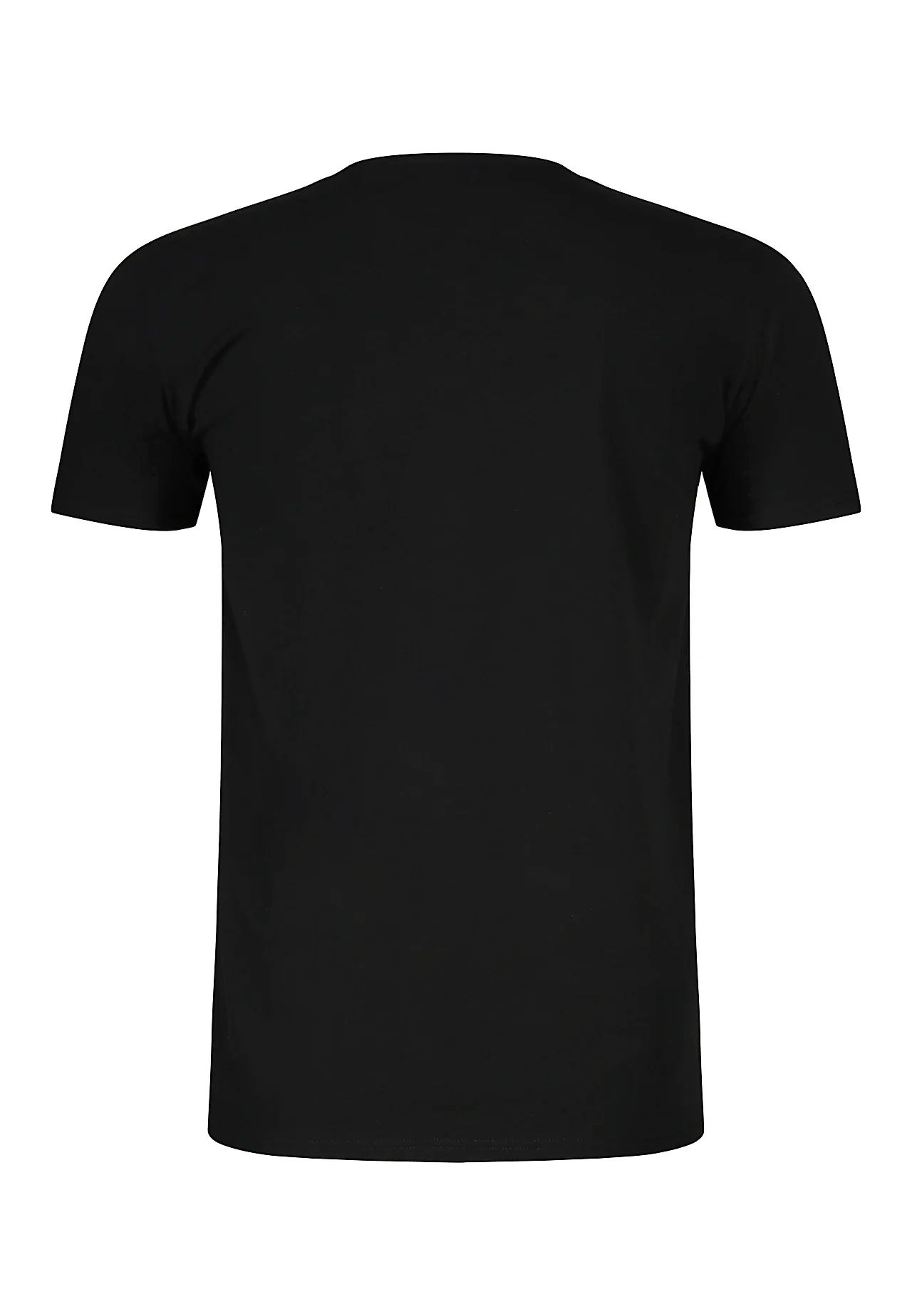 3pak t-shirt męski muscle fit SIKSILK 29831 - Czarny