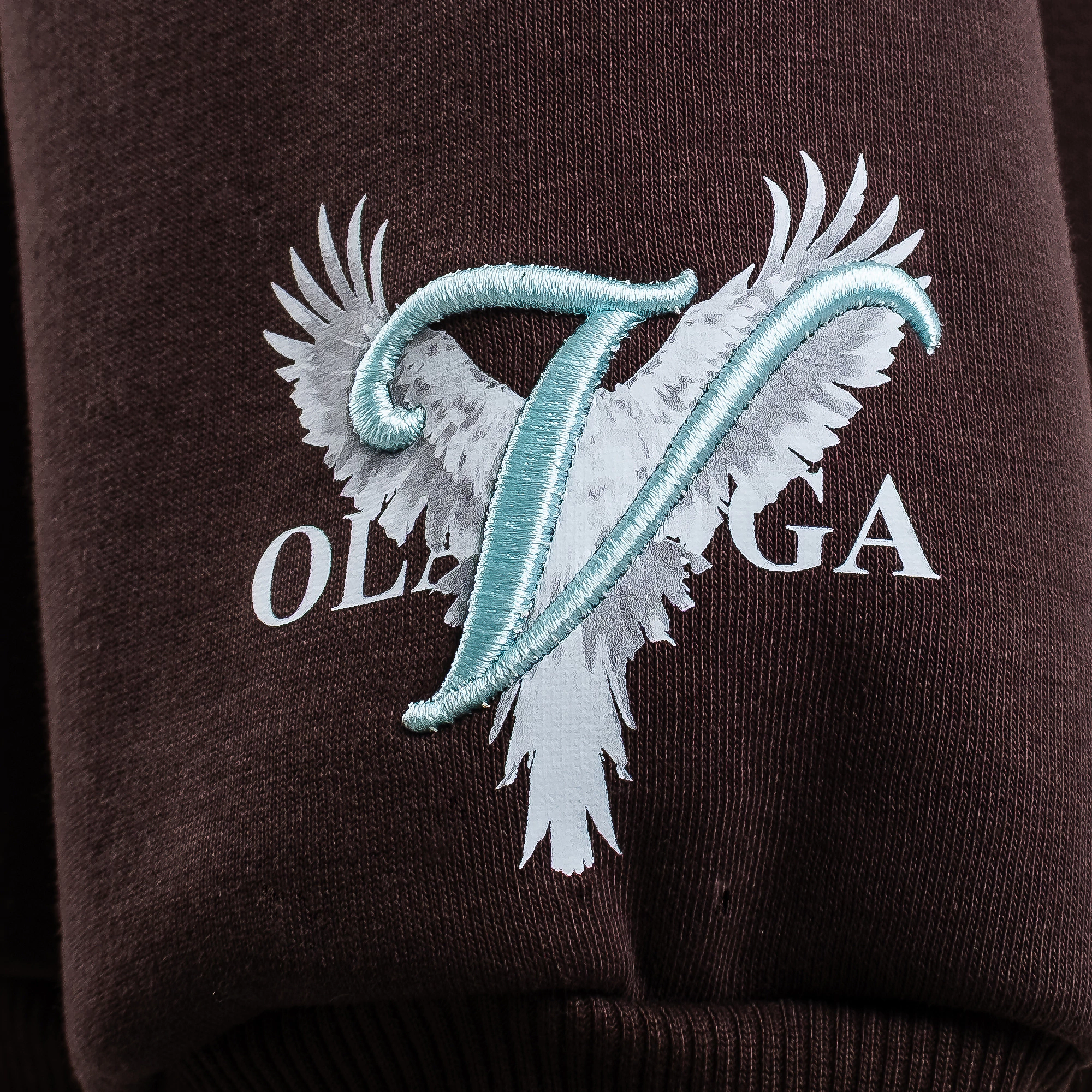 Bluza męska ze skrzydłami OLAVOGA Men EAGLE - Brąz