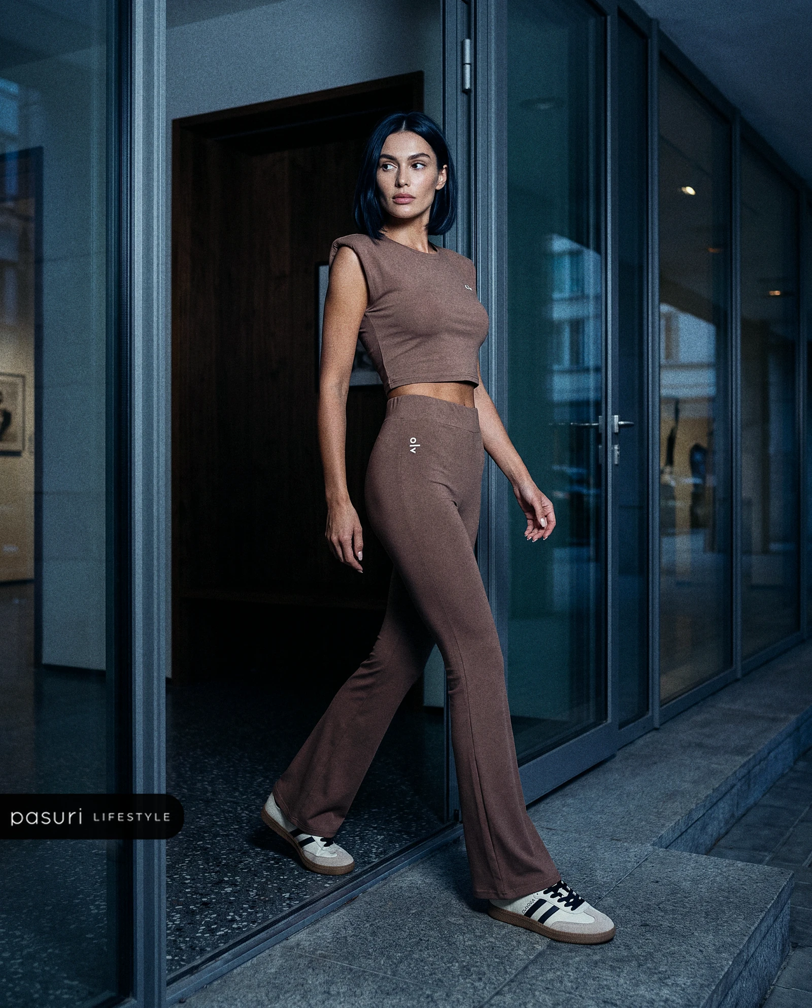 Damen Freizeit-Set OLAVOGA URBAN MAPLE - Dunkelbeige