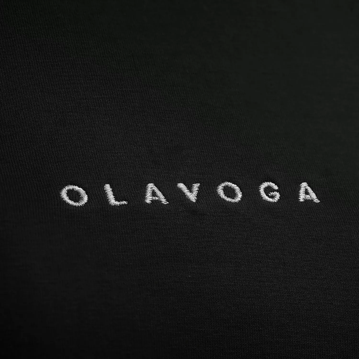 OLAVOGA dámske klasické tričko - čierne