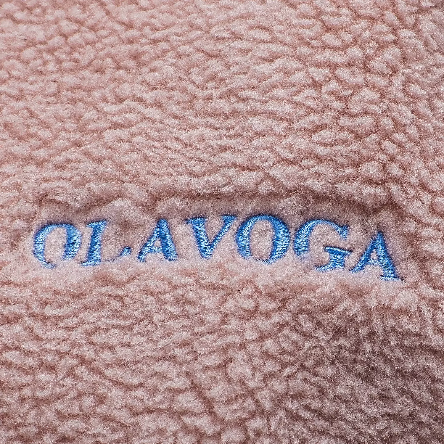 OLAVOGA LORIA dámská šerpa bunda - Powder pink