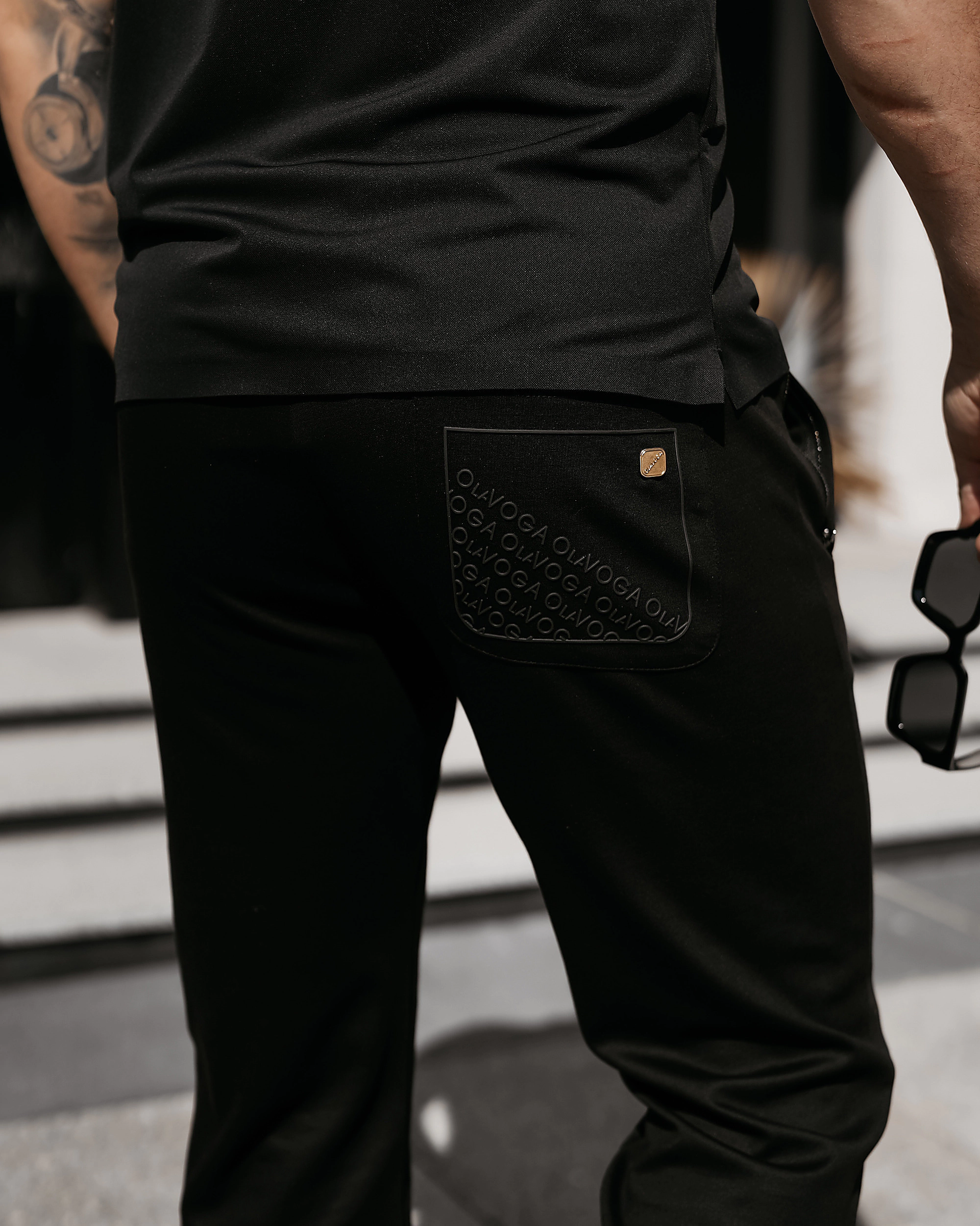 OLAVOGA Herren LUON Hose - Schwarz
