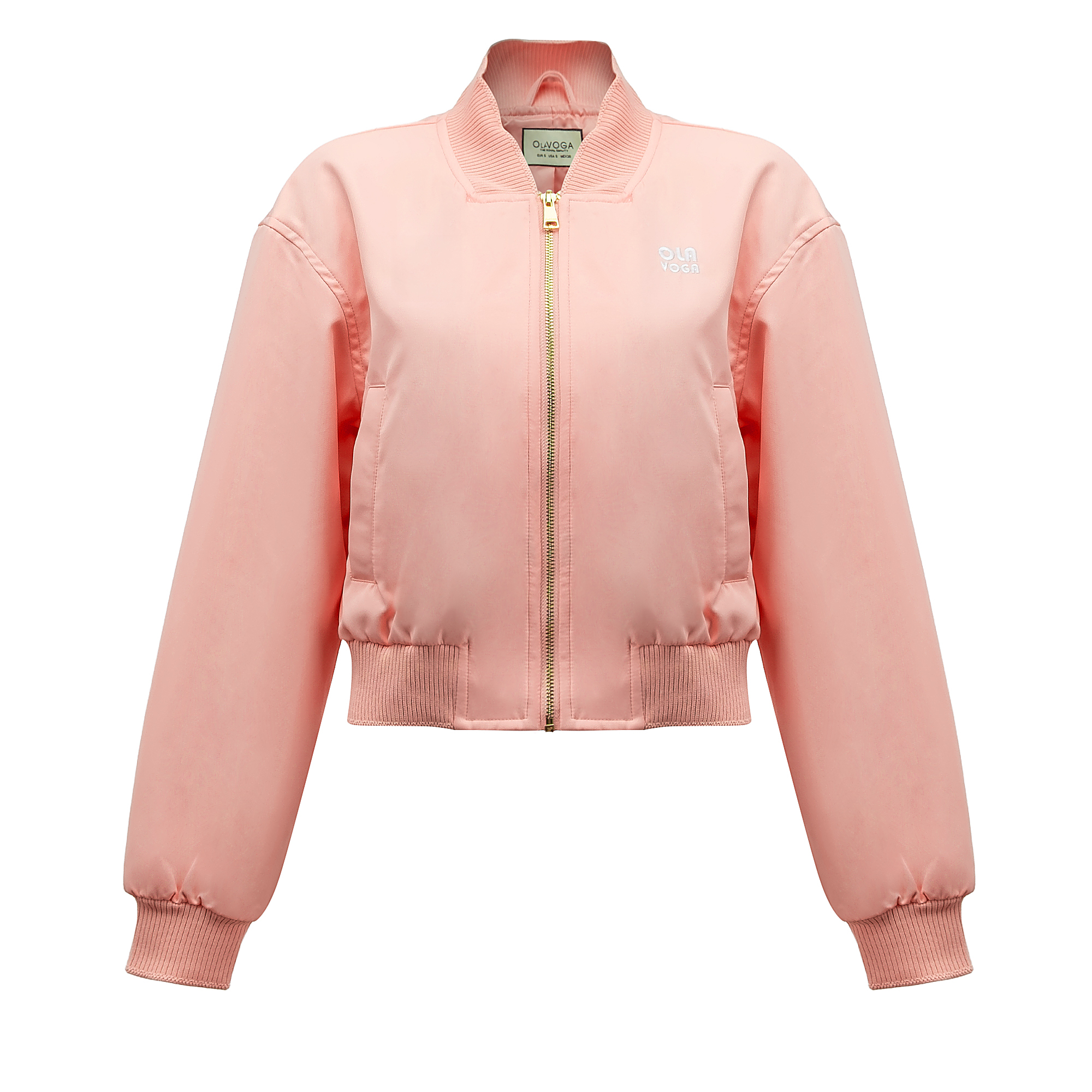 OLAVOGA MASTI bomber jacket - Neon coral