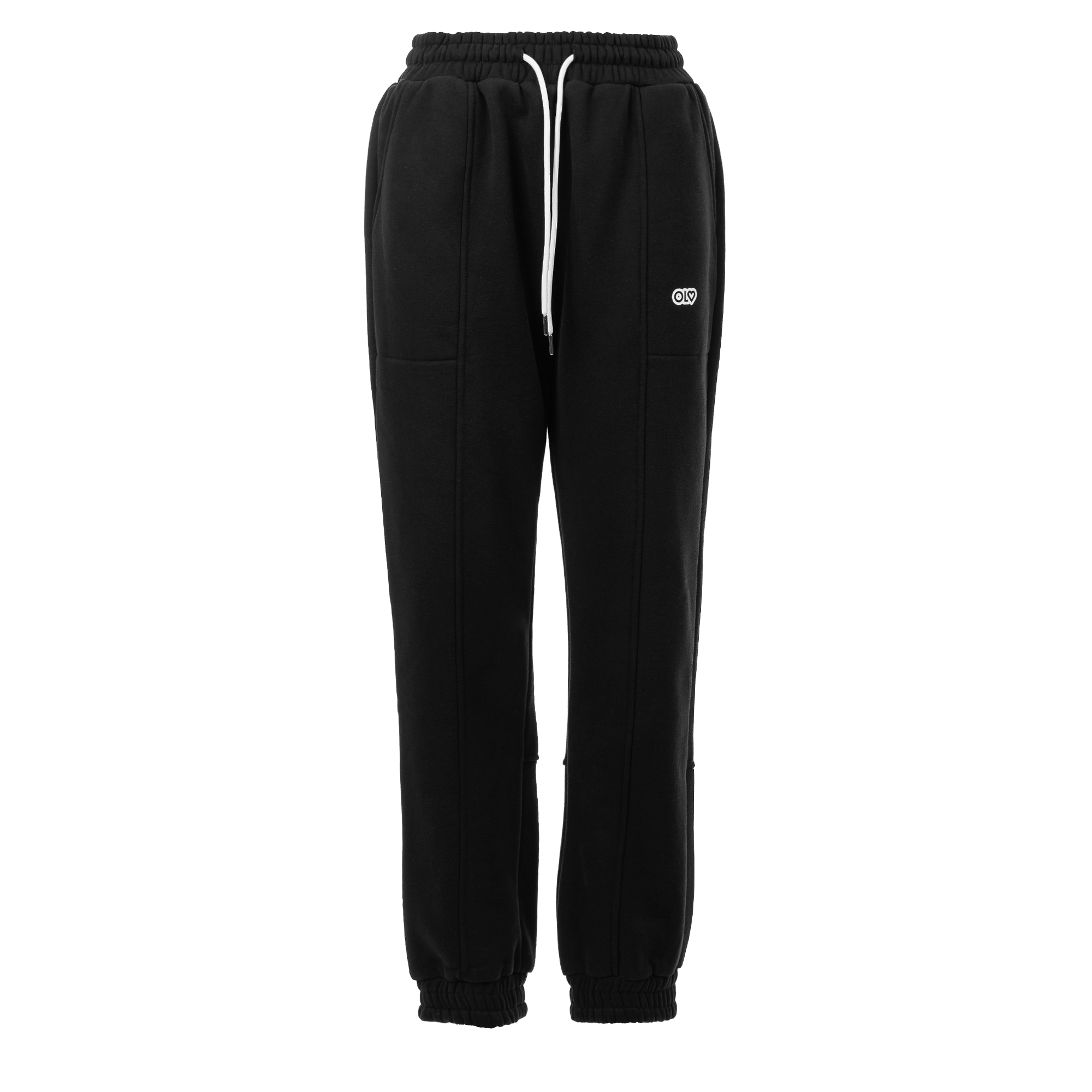 Spodnie damskie joggery cargo OLAVOGA LINDA - Czarny