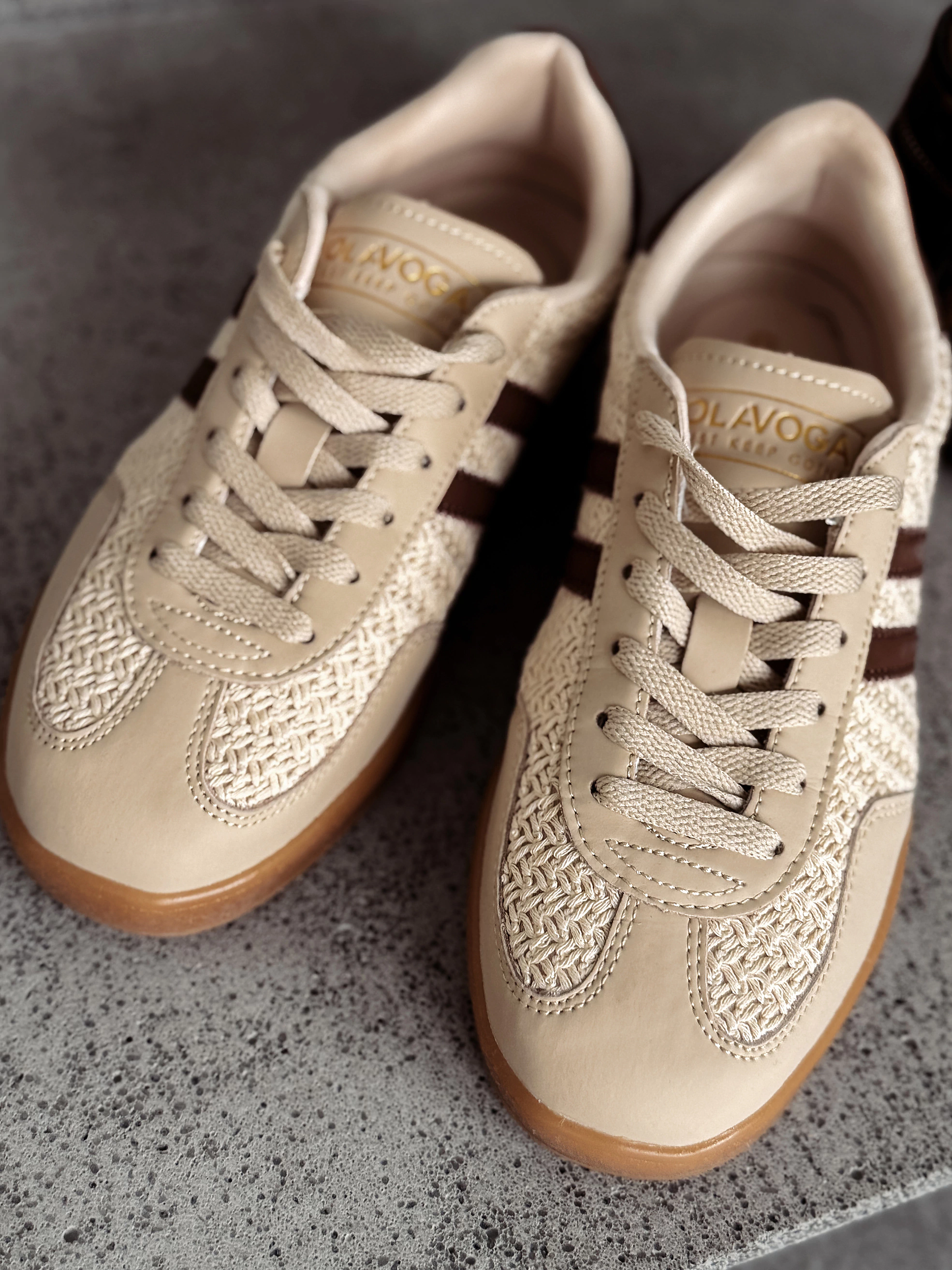 Buty damskie OLAVOGA PALERMO - Beżowy