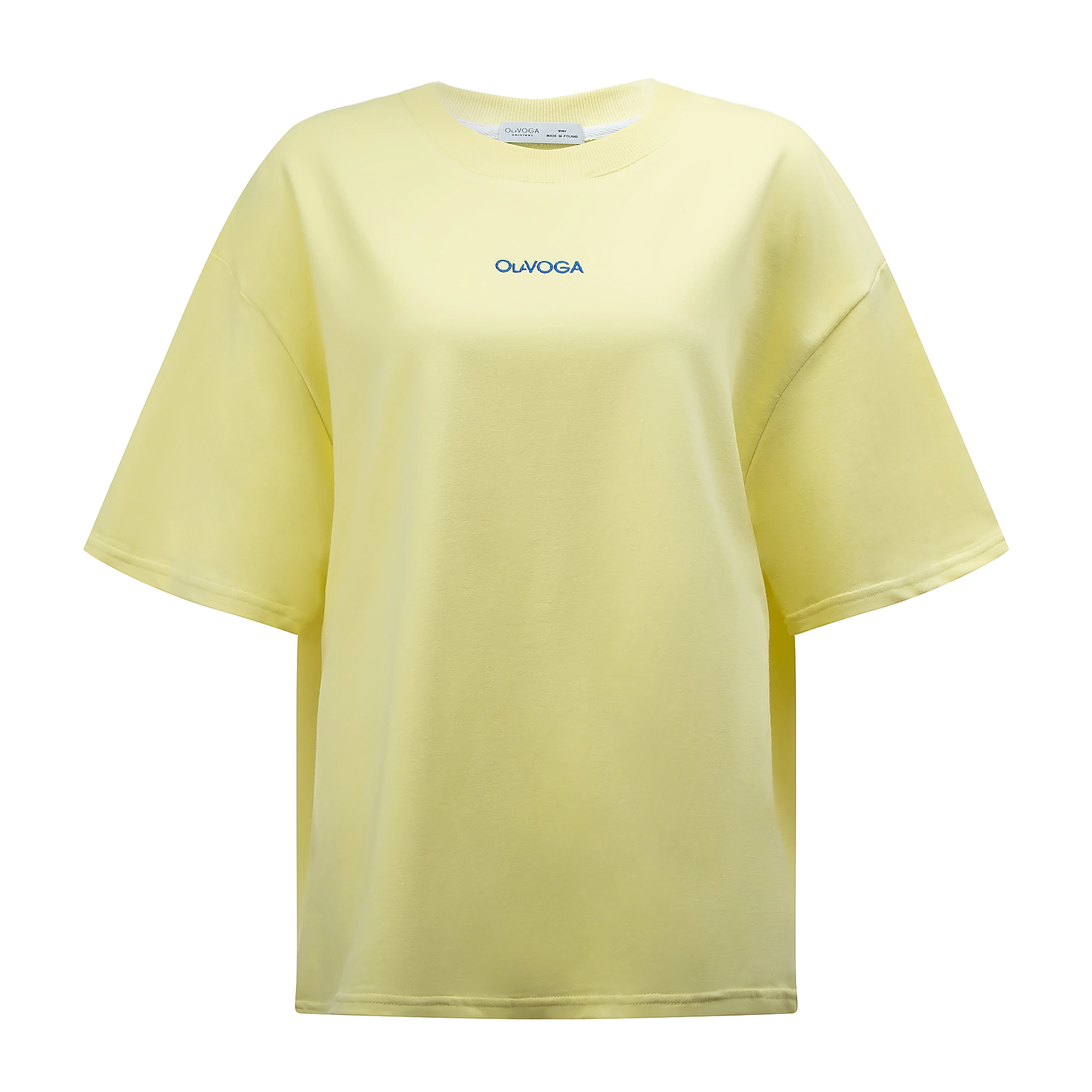 OLAVOGA SOREYA women's oversize T-shirt - Yellow