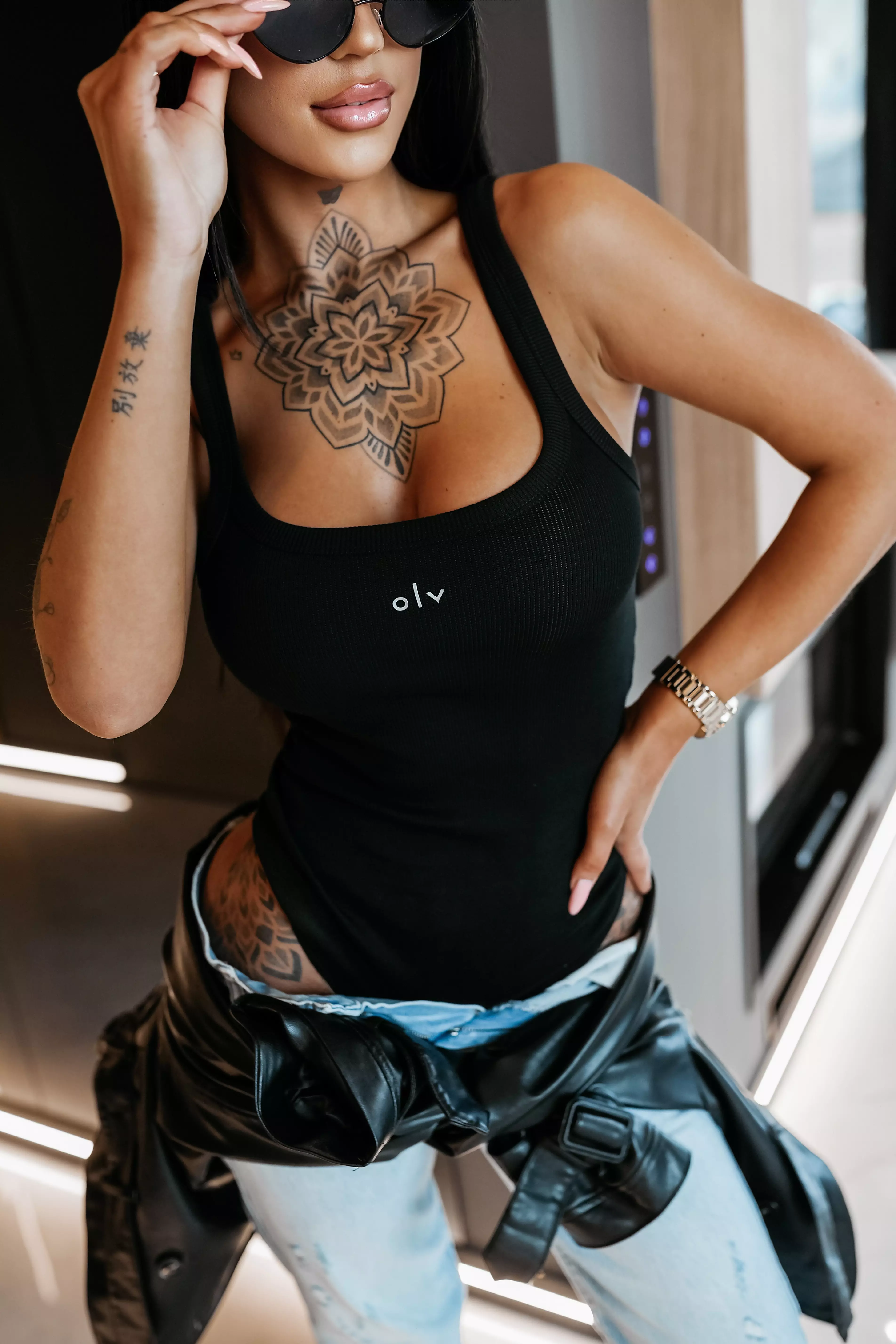 Dámské body OLAVOGA AKOPI - Black