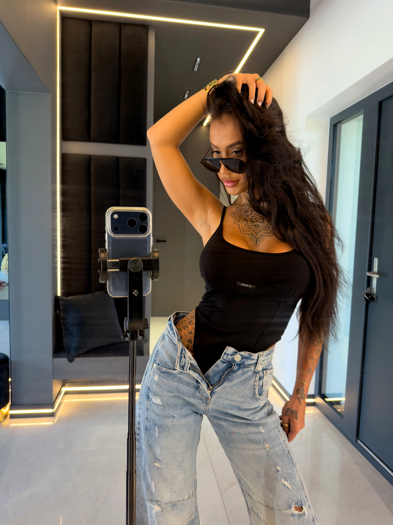 Dámské body OLAVOGA VIA - Black