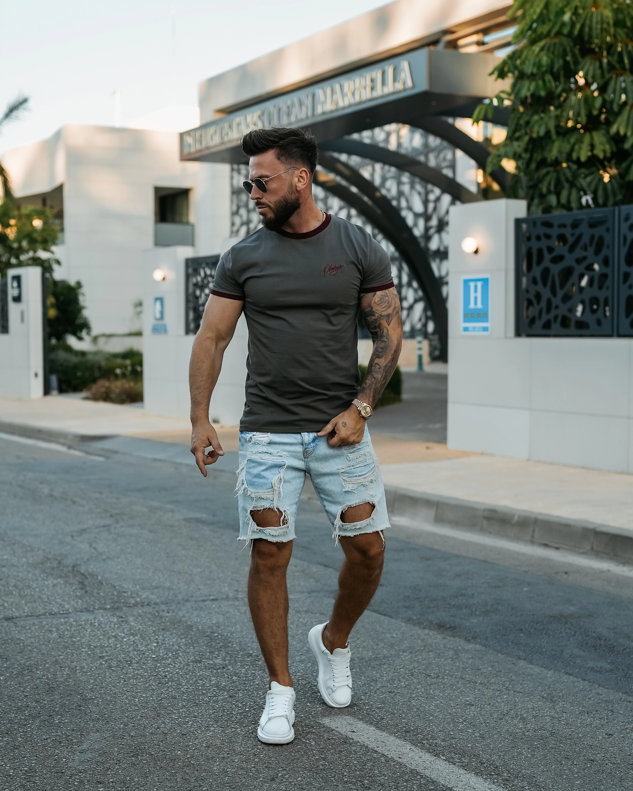 OLAVOGA Men VIROO T-shirt - Graphite