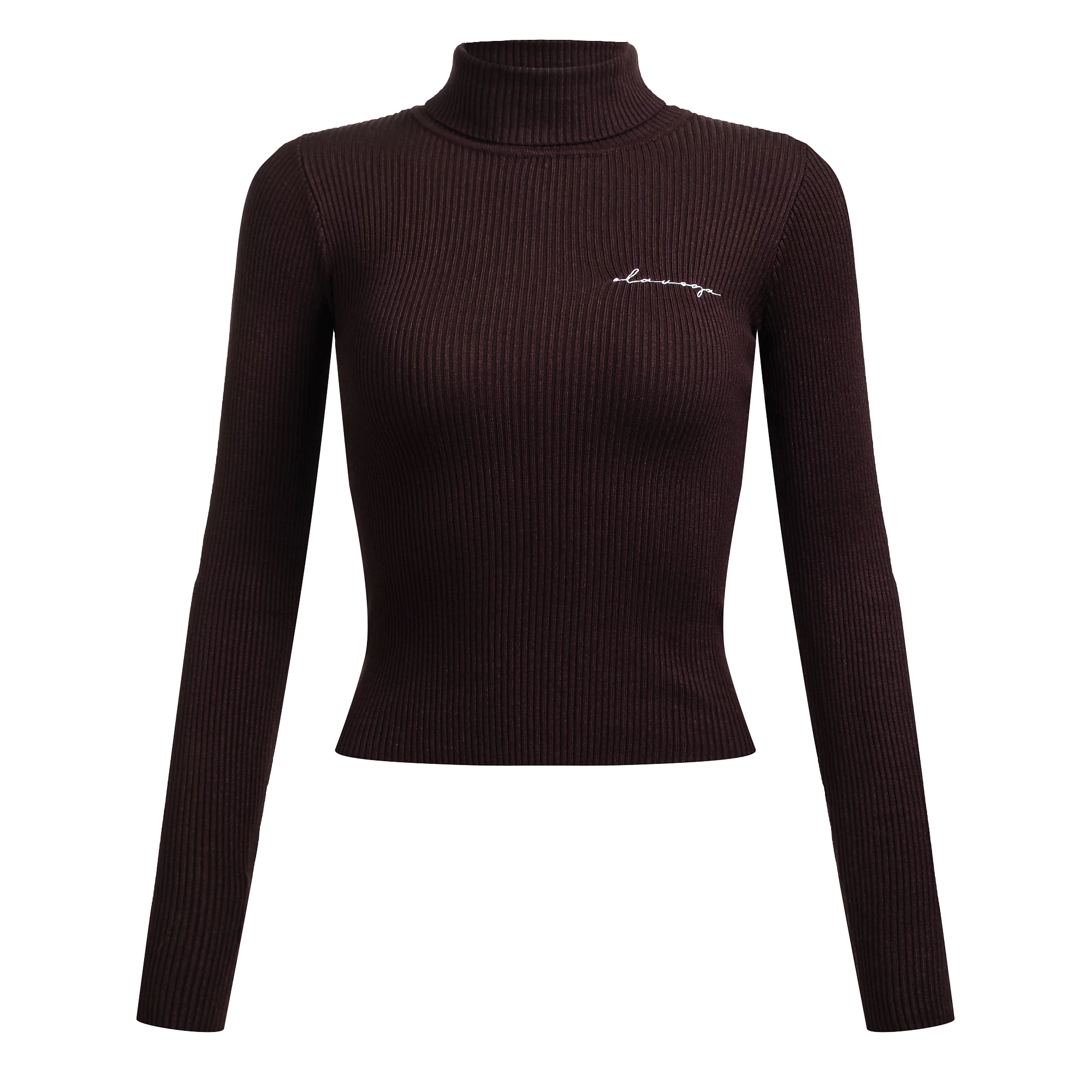 OLAVOGA BLEMENDO turtleneck top – Brown