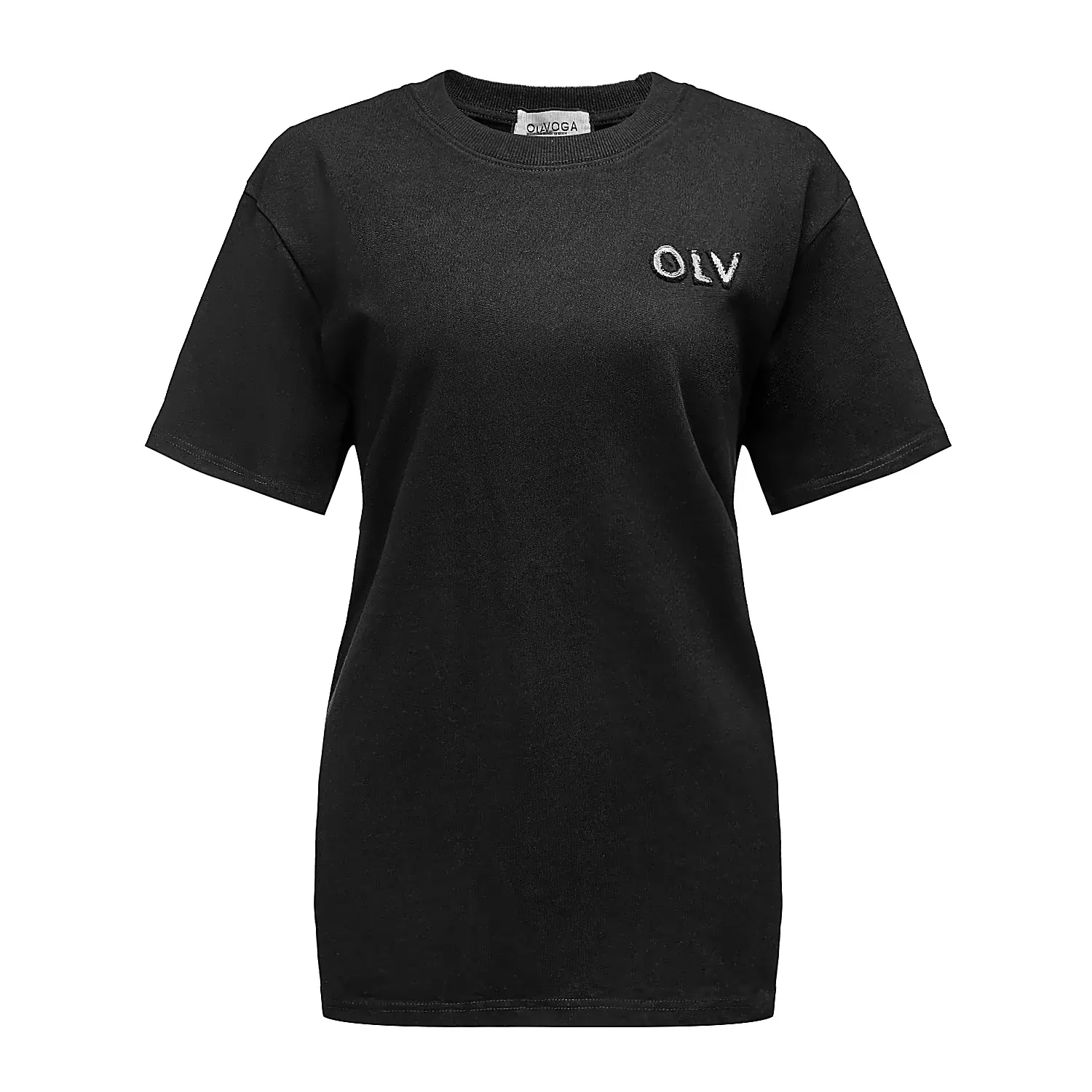 OLAVOGA BLUSH Damen-T-Shirt - Schwarz