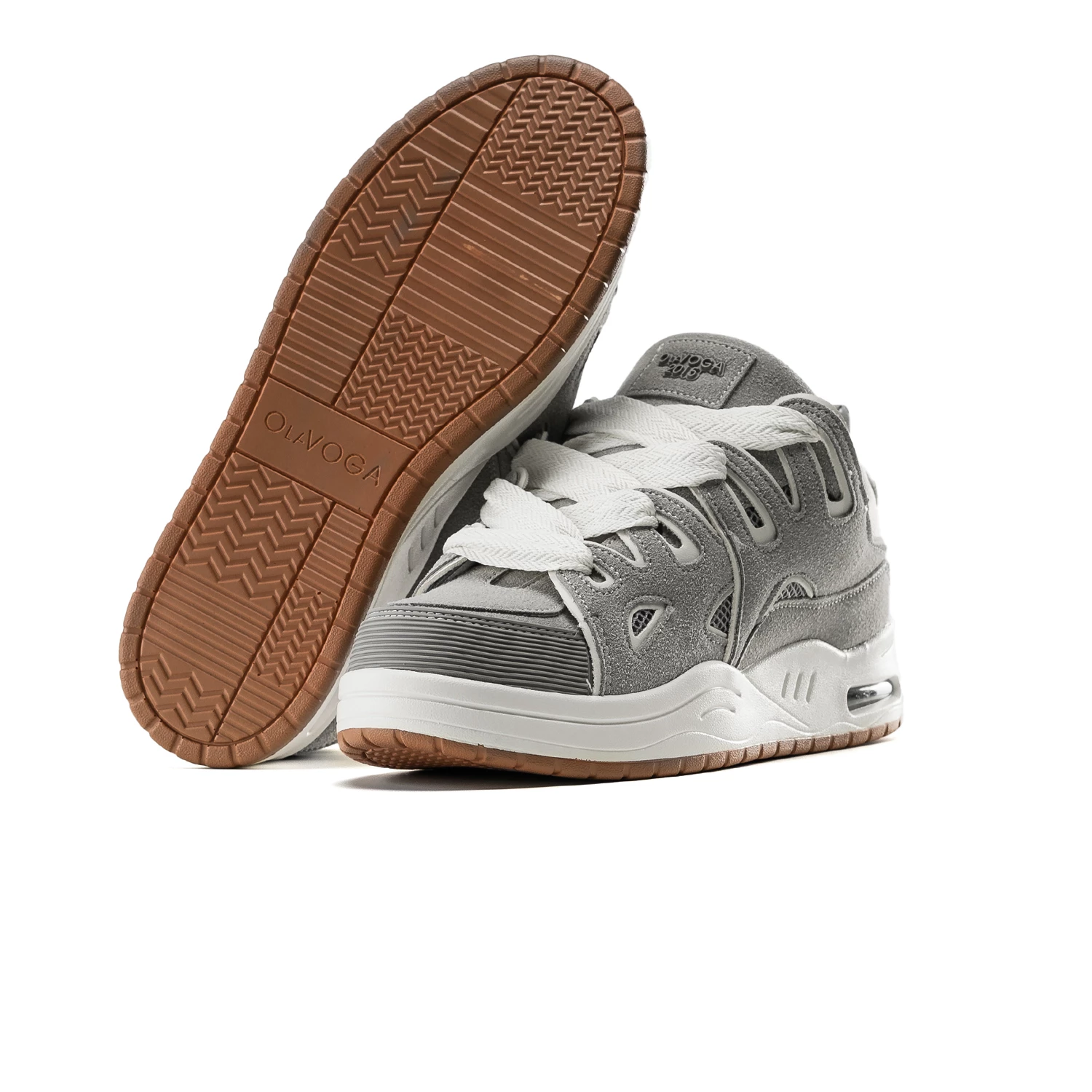 Sneakersy męskie OLAVOGA Men AUTHENTIC - Szary