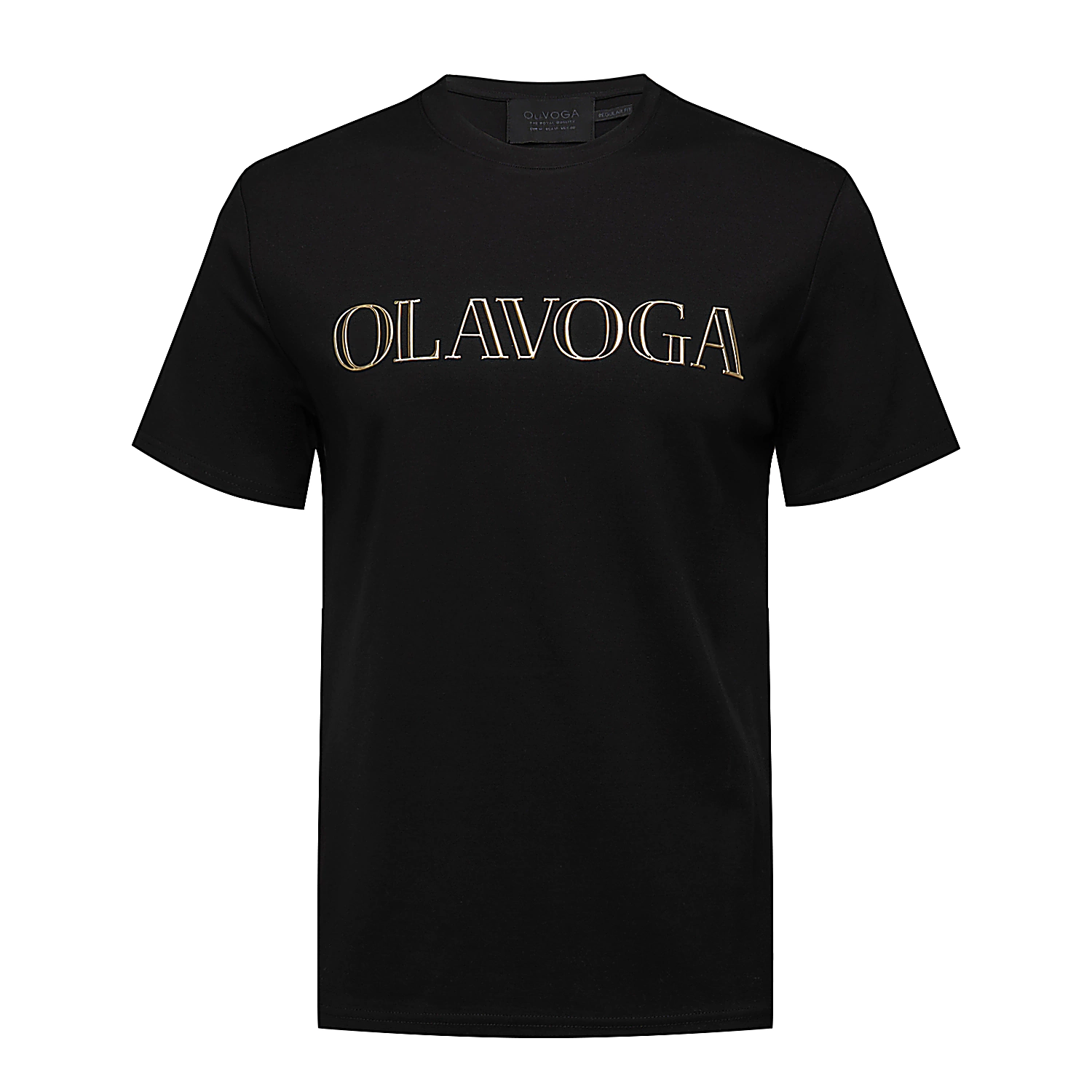 OLAVOGA Men BERG appliqué t-shirt - Black