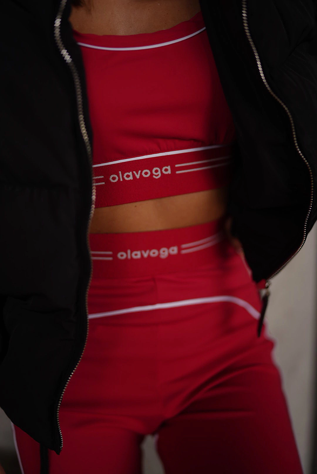 OLAVOGA TOMA Women's Sports Set – Red