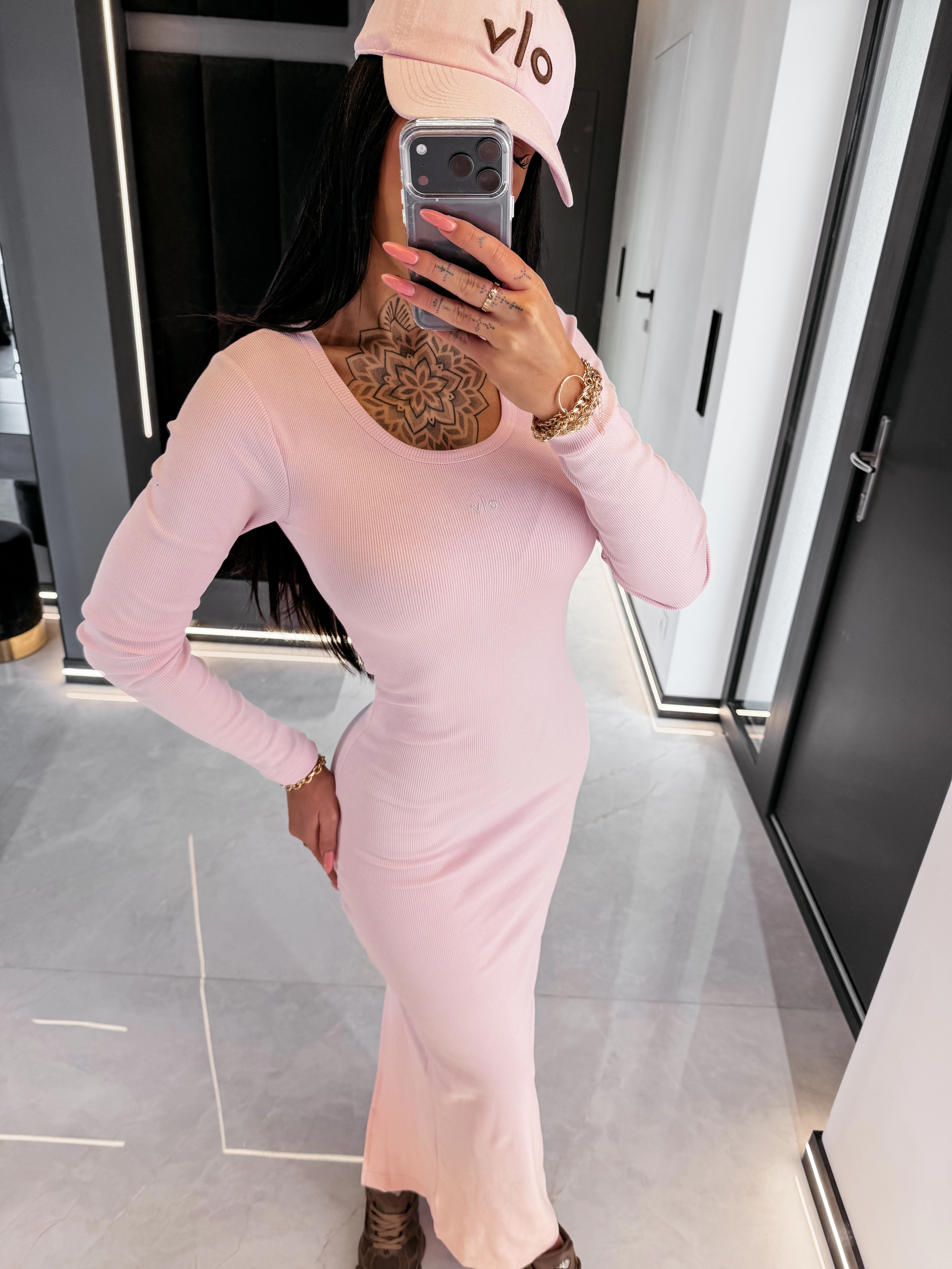 OLAVOGA PISA Damenkleid - Rosa