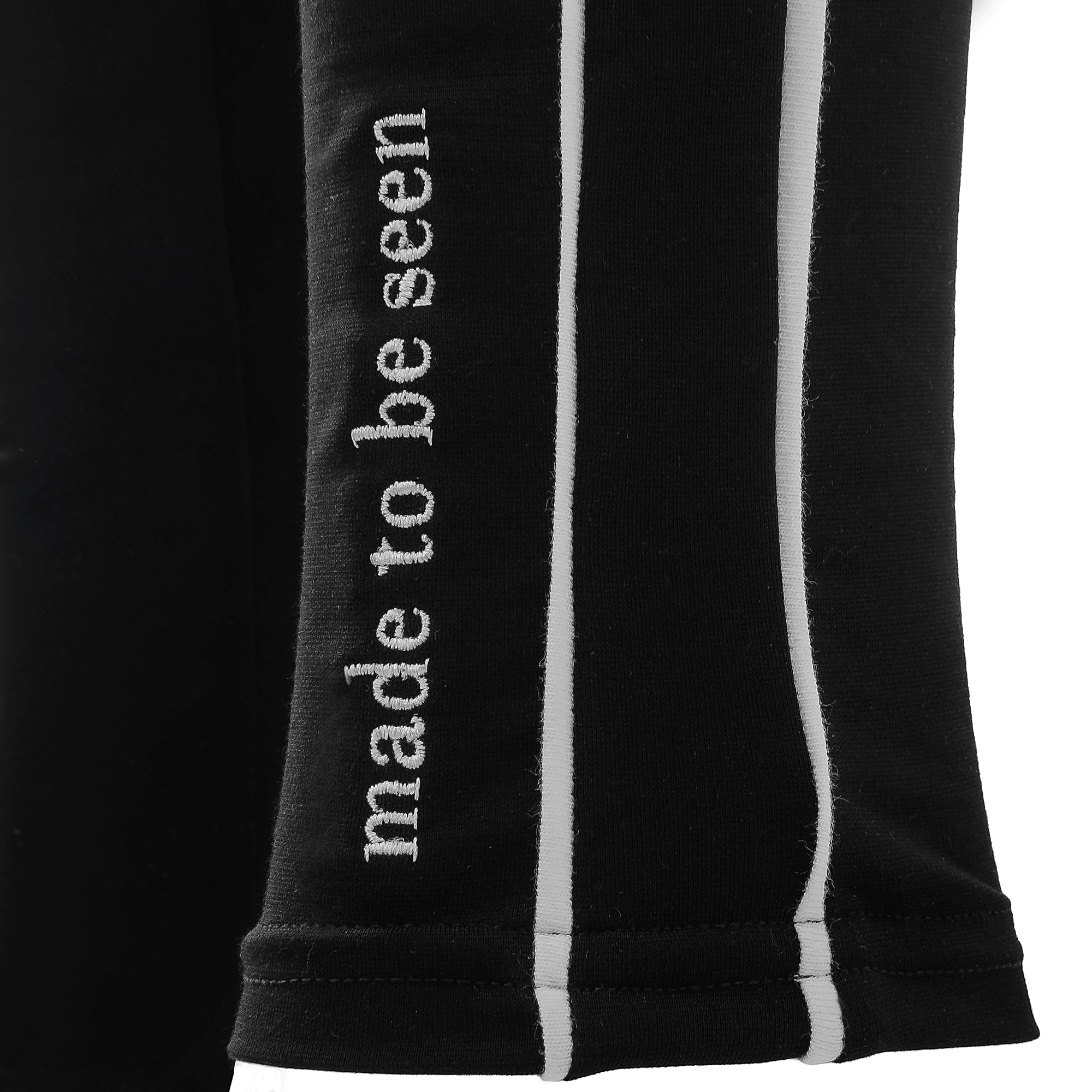 Damen Leggings mit Streifen OLAVOGA SOFIA - Schwarz