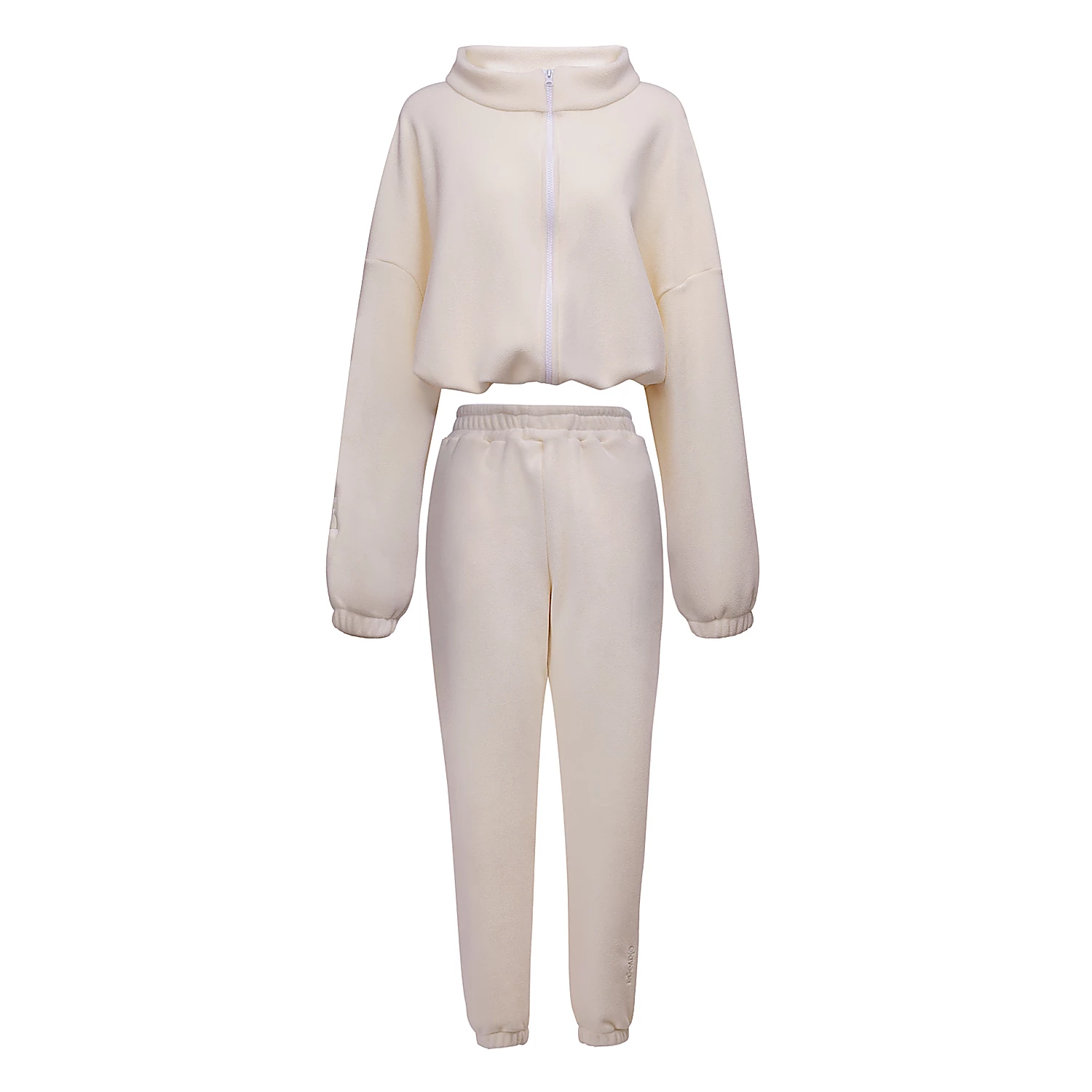 Dámský fleecový set OLAVOGA COZIER - Coconut