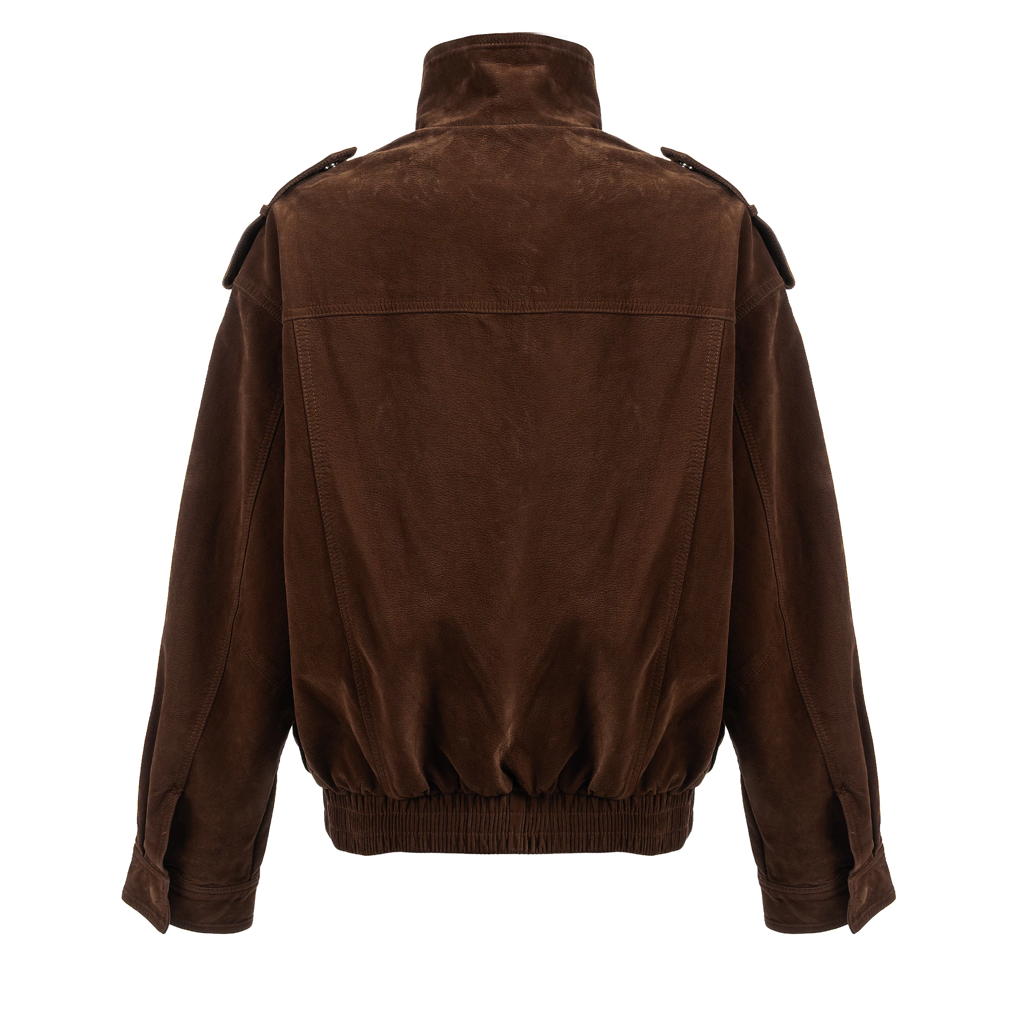 Damenjacke in Veloursleder-Optik OLAVOGA RYZEN - Braun