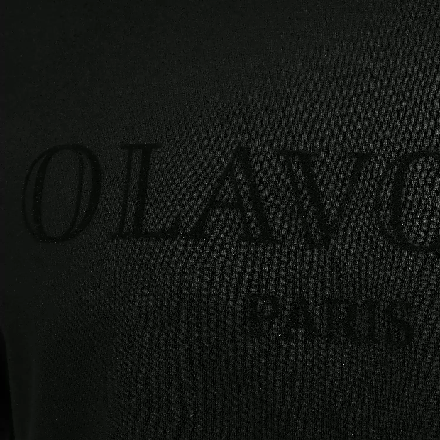 OLAVOGA Men KAAR cotton T-shirt - Black