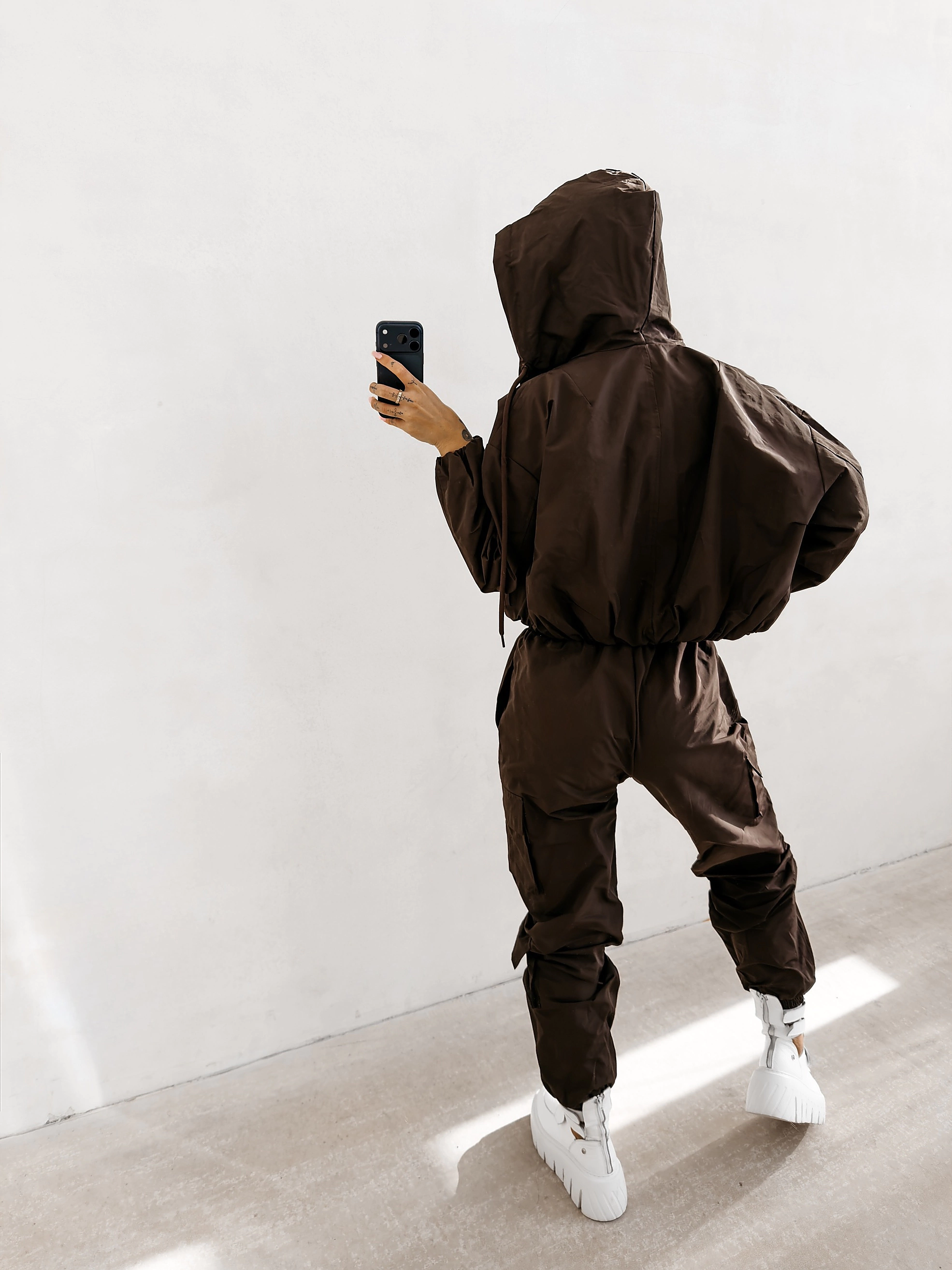 Streetwear-Hose für Damen OLAVOGA BURNT SIENNA PANTS - Braun