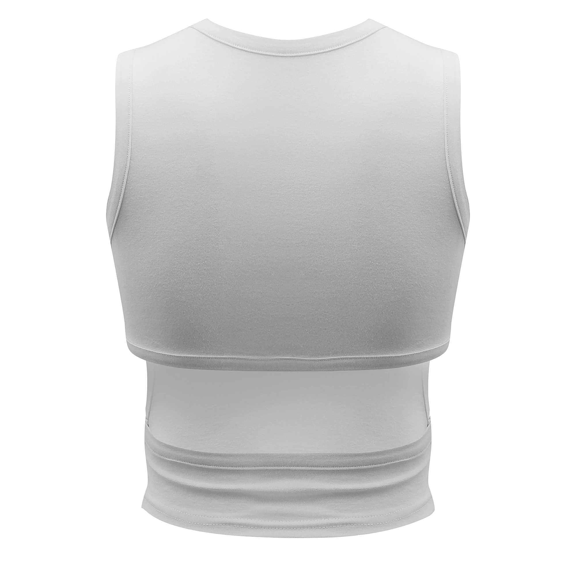 Top damski slim fit OLAVOGA DAYBREAK - Écru