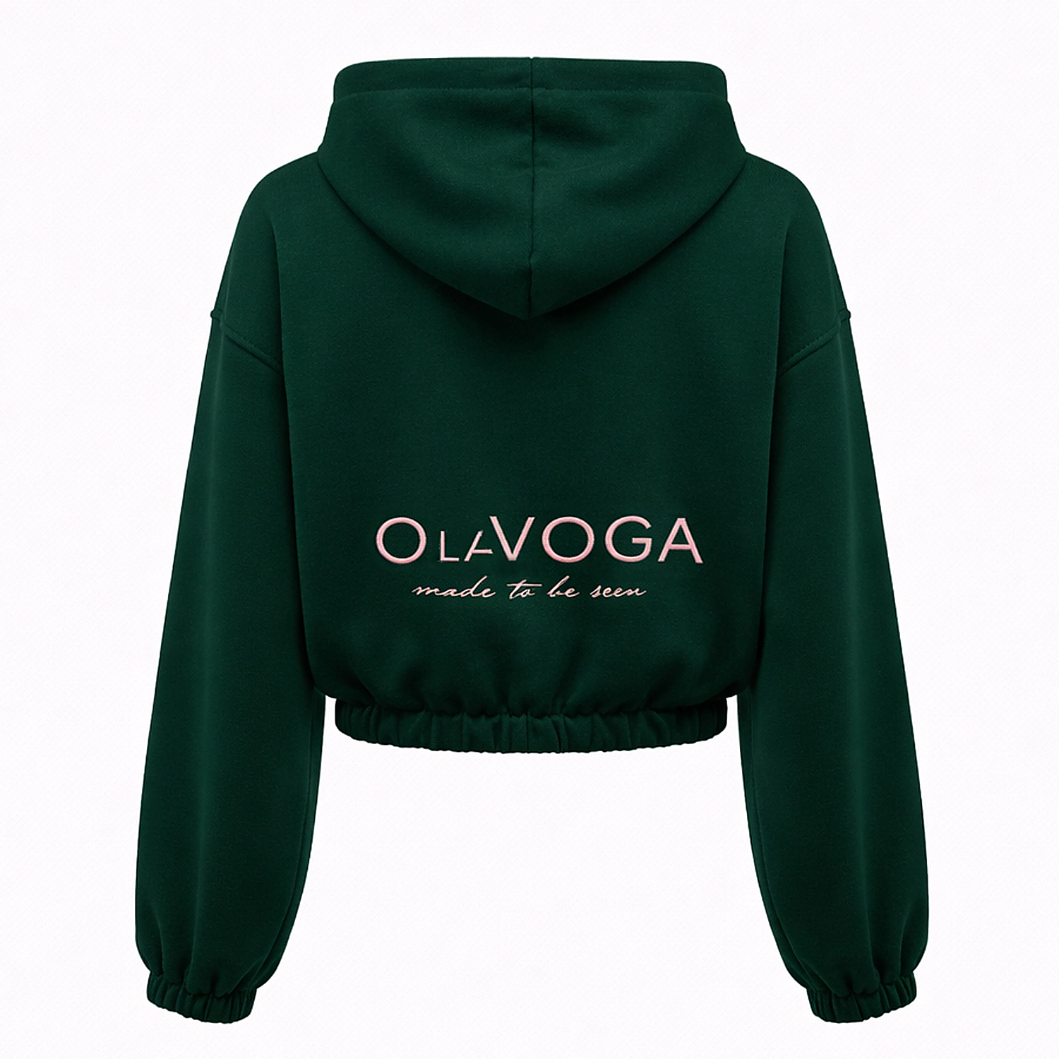 Bluza damska oversize OLAVOGA NERIN - Ciemny zielony