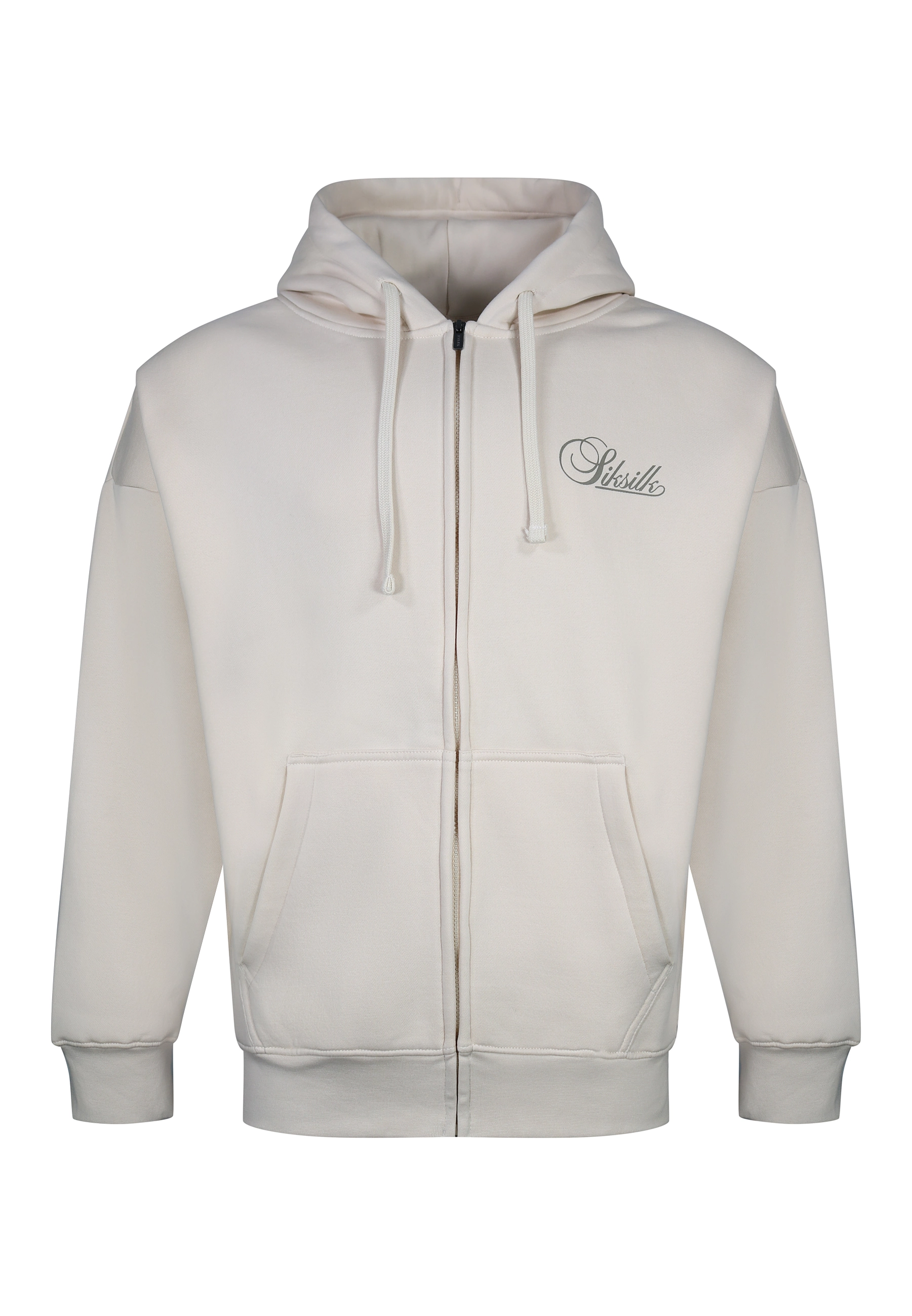 Bluza męska zapinana SIKSILK 28585 - Ecru