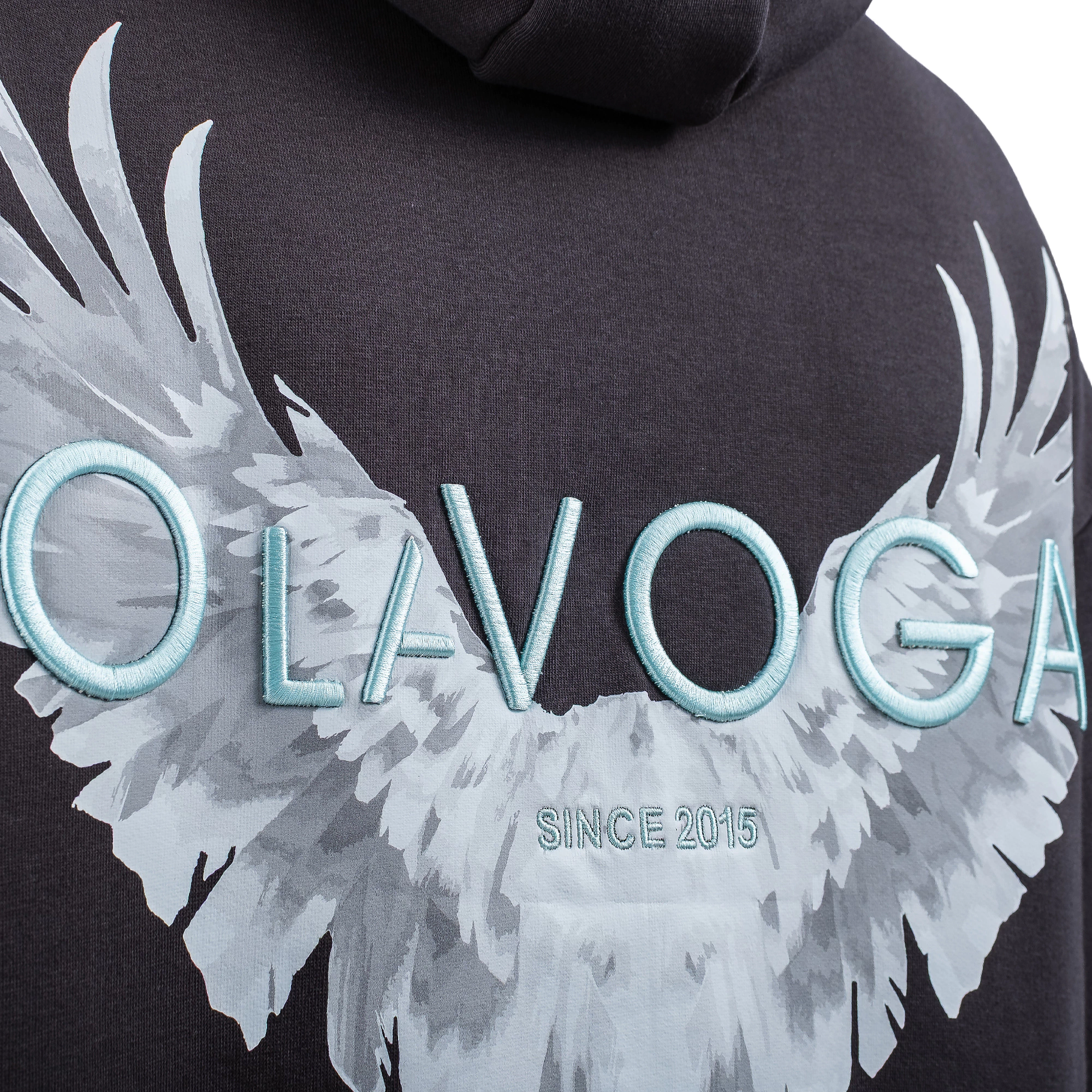 O'la Voga Pánska mikina EAGLE 2024 - čierna