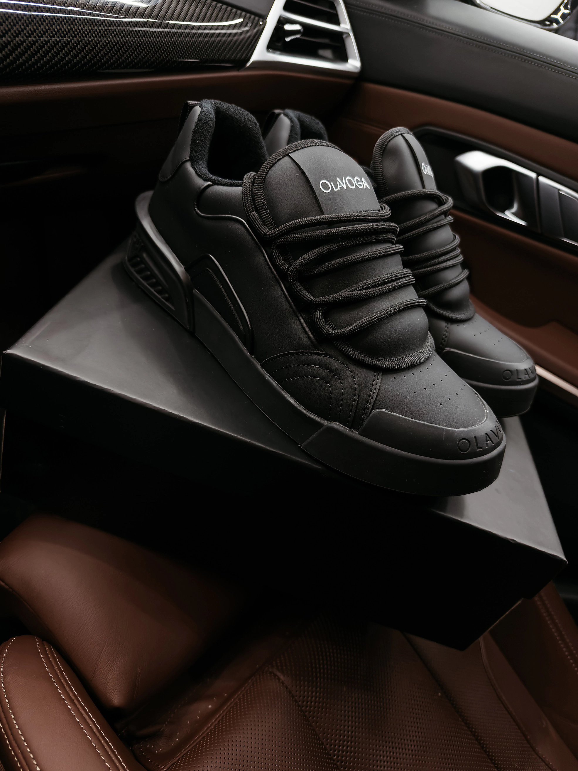 Buty męskie OLAVOGA Men BOOST - Czarny
