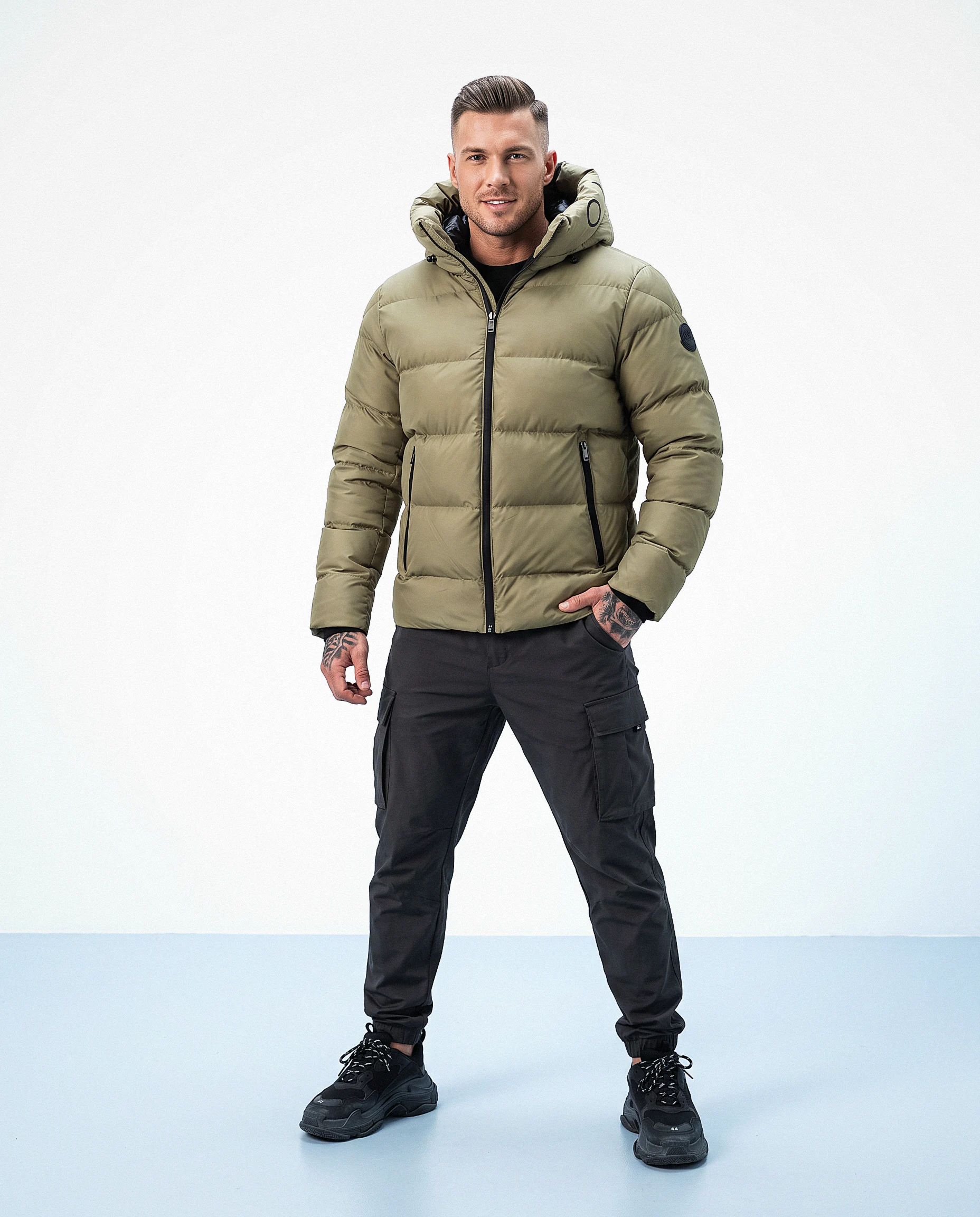 OLAVOGA Men SPARKNOING down jacket - Khaki