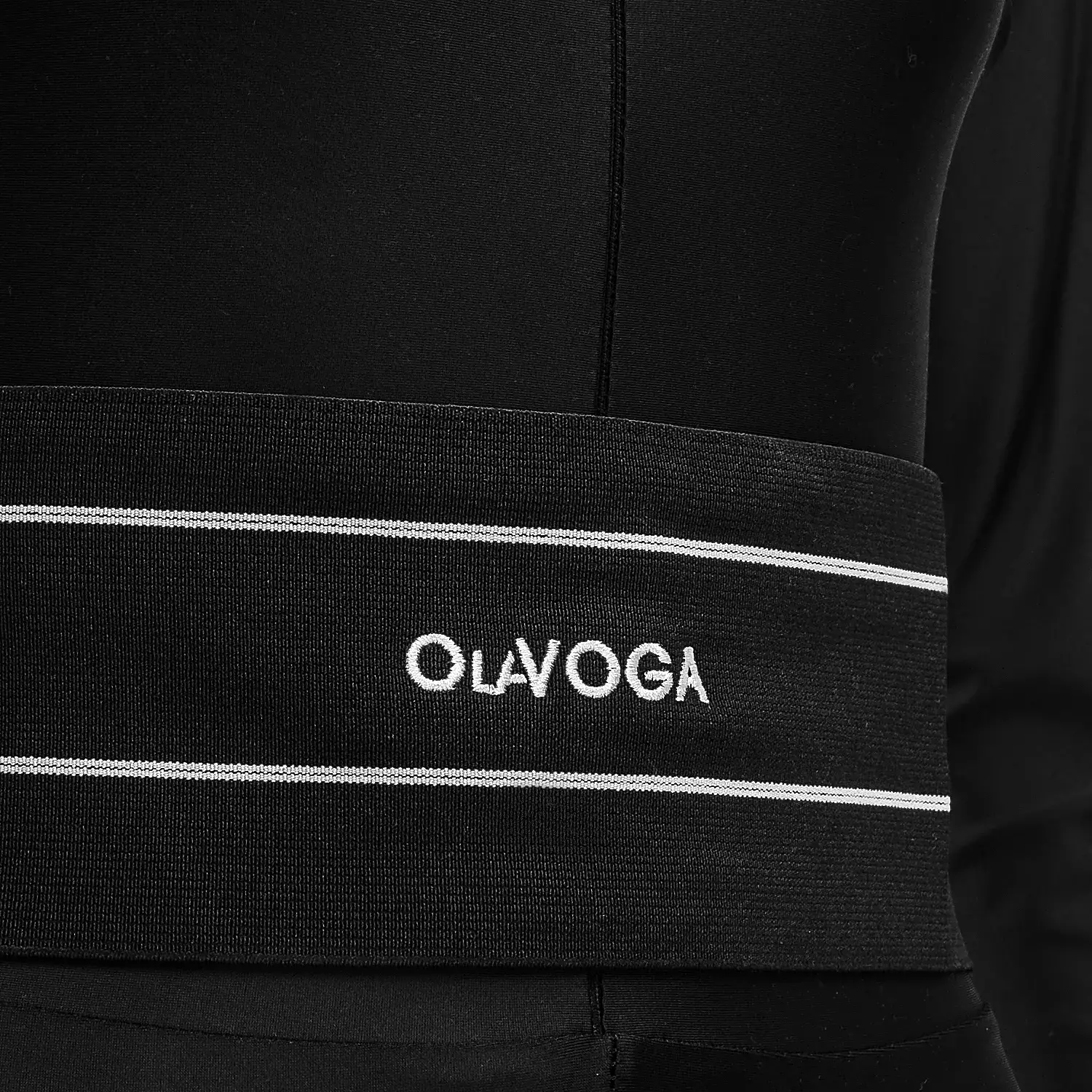 Kombinéza OLAVOGA NOWERA s opaskom s logem - čierna