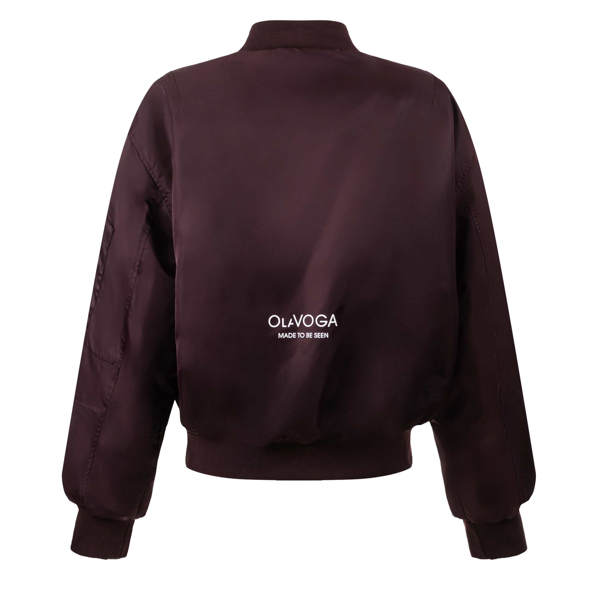Kurtka męska bomber OLAVOGA Men WOOLY MEN 2.0 - Fiolet